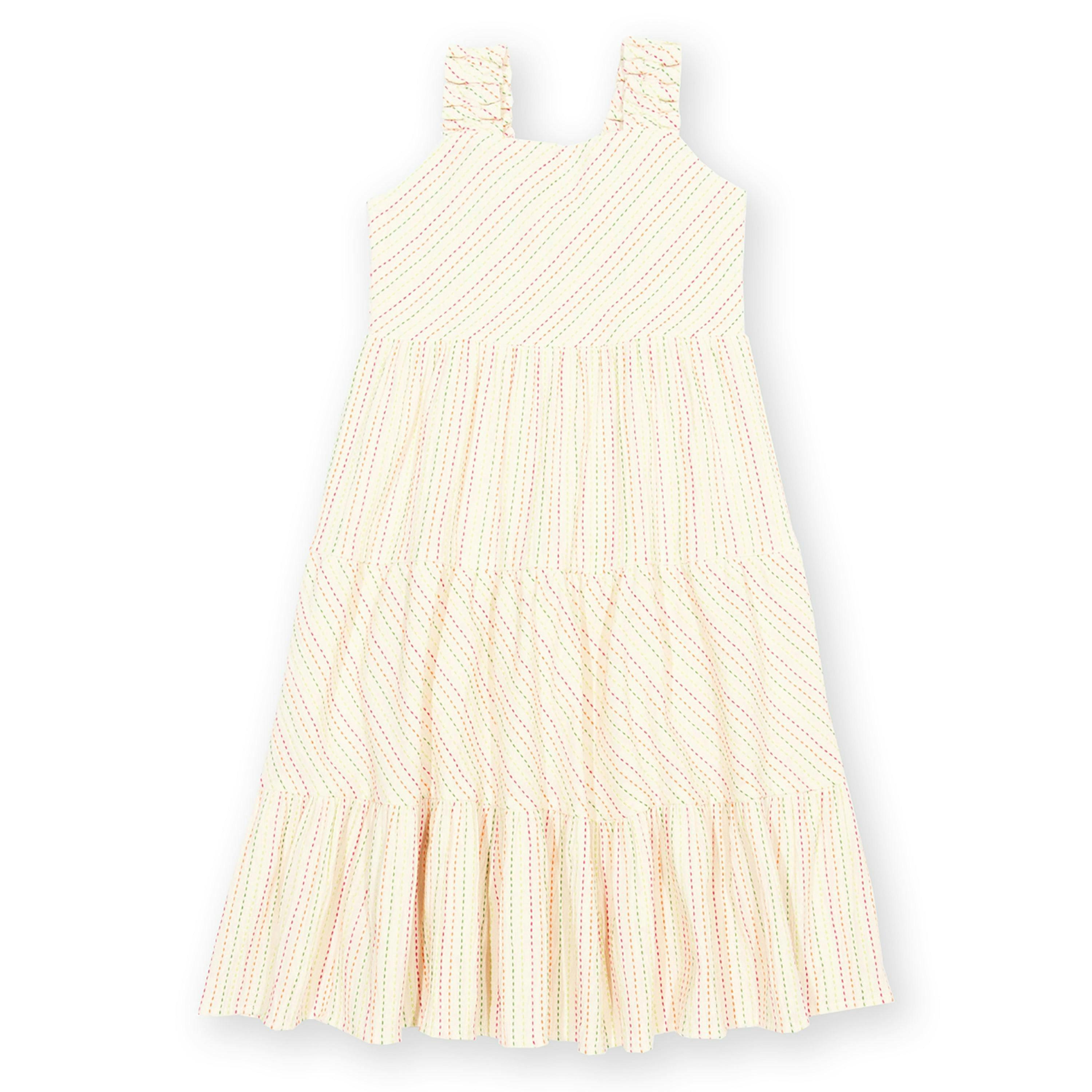 Kids Special Stripe Organic Dress , view 1 of 3