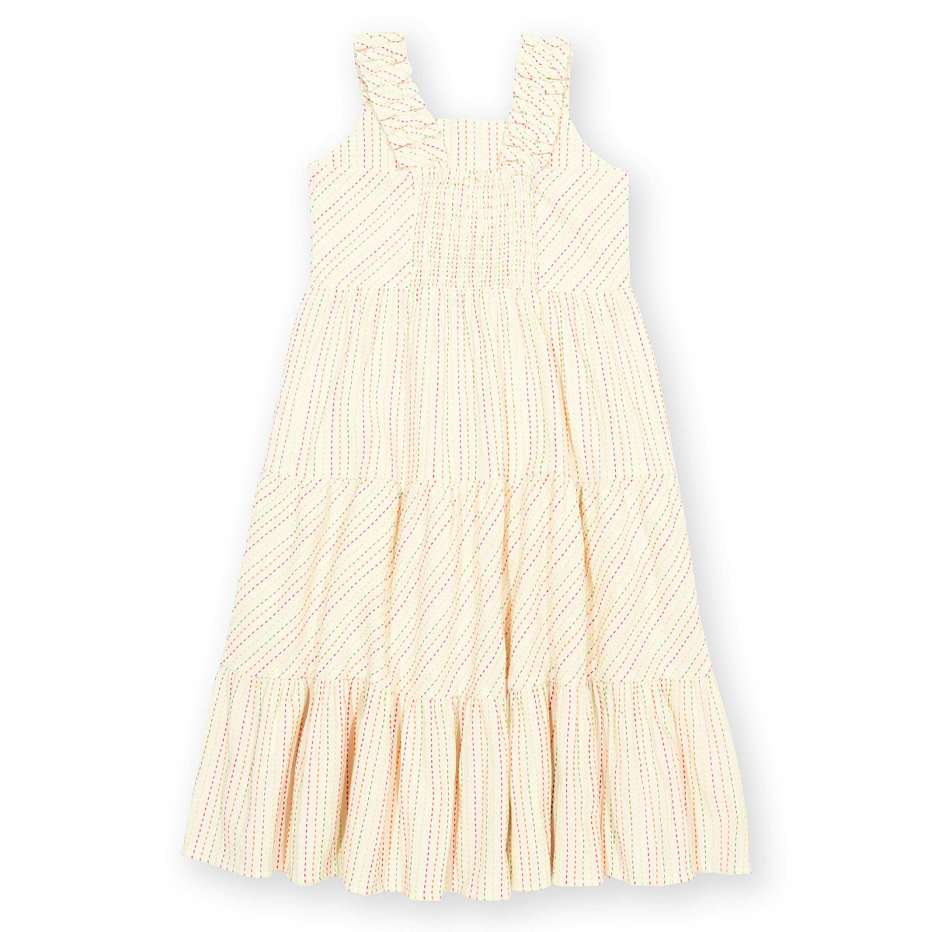 Kids Organic Special Stripe Dress , view 4 of 4