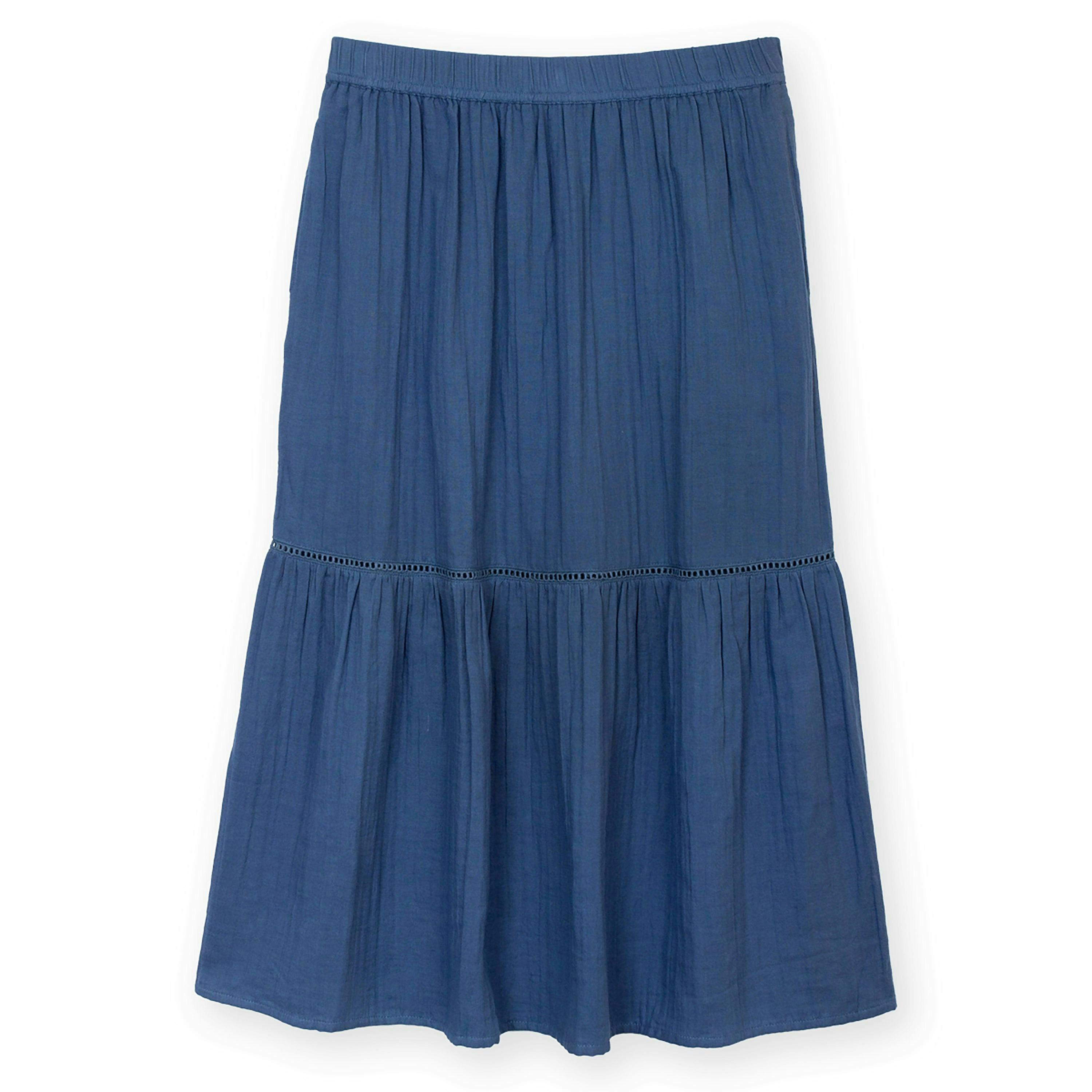Organic Chickerell Muslin Skirt , view 2 of 5