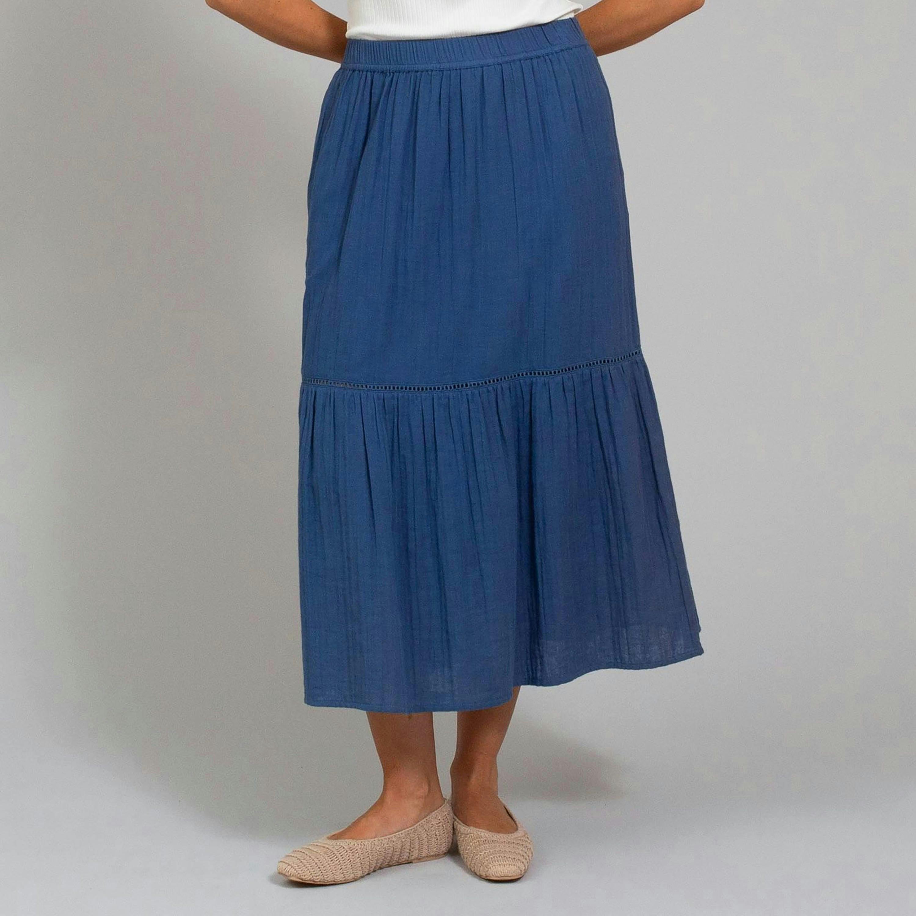 Organic Chickerell Muslin Skirt , view 3 of 5
