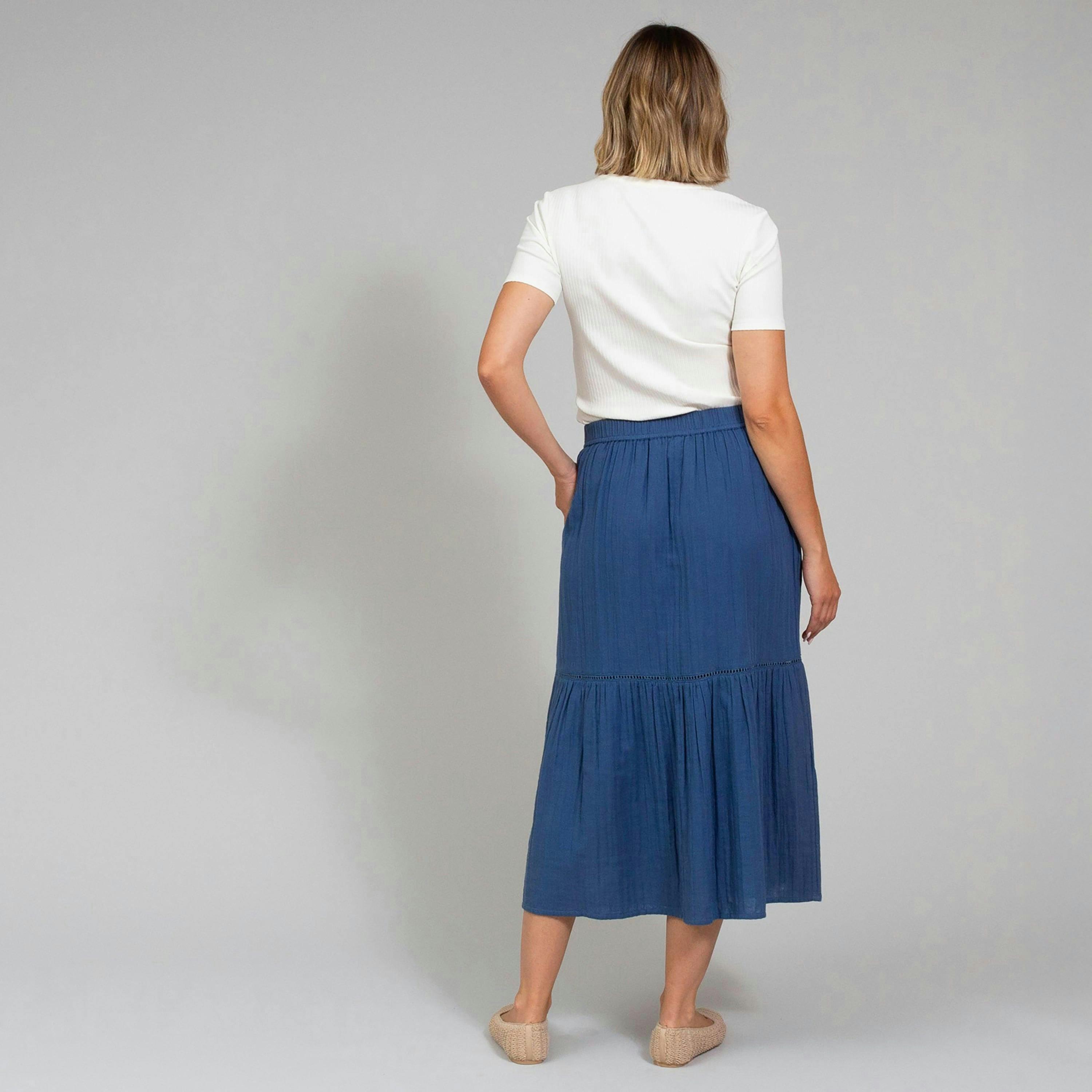 Organic Chickerell Muslin Skirt , view 5 of 5