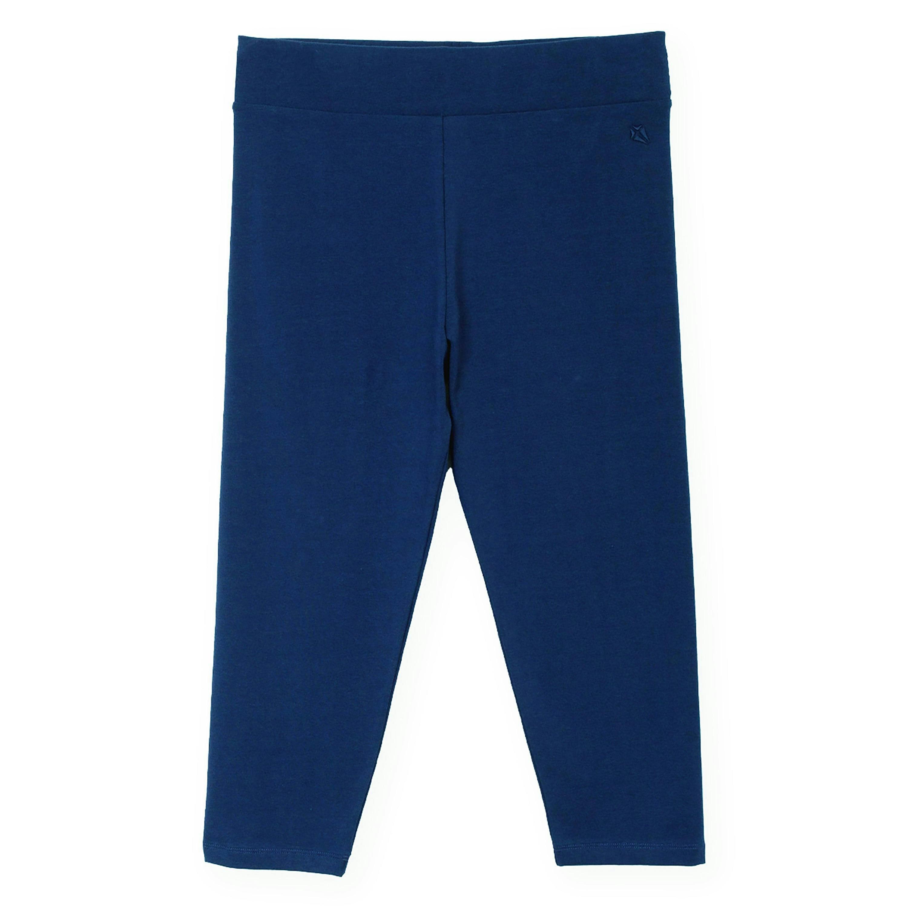 Organic Holt Cropped Leggings Midnight , view 2 of 4