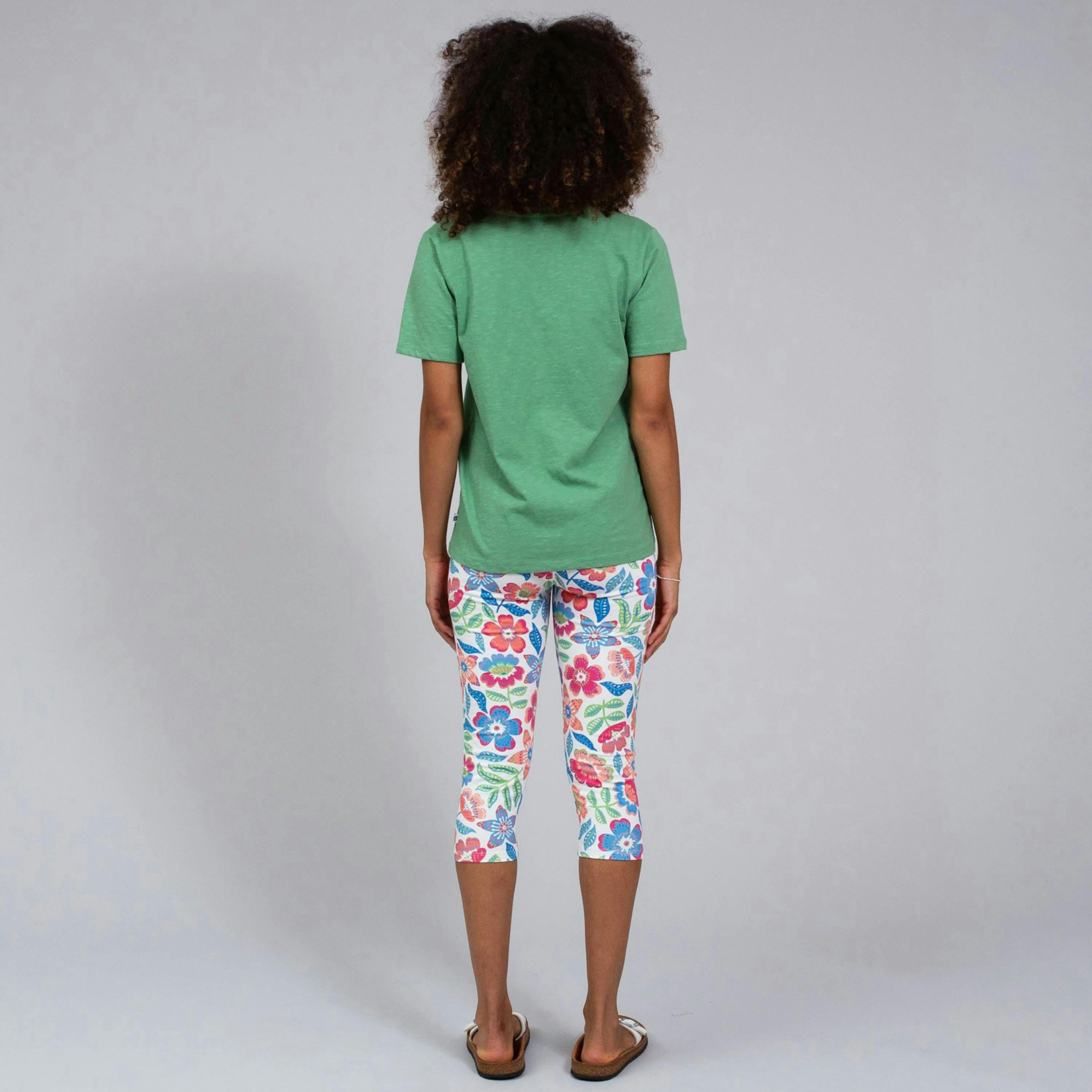 Organic Holt Cropped Leggings Tropicarnival , view 4 of 4