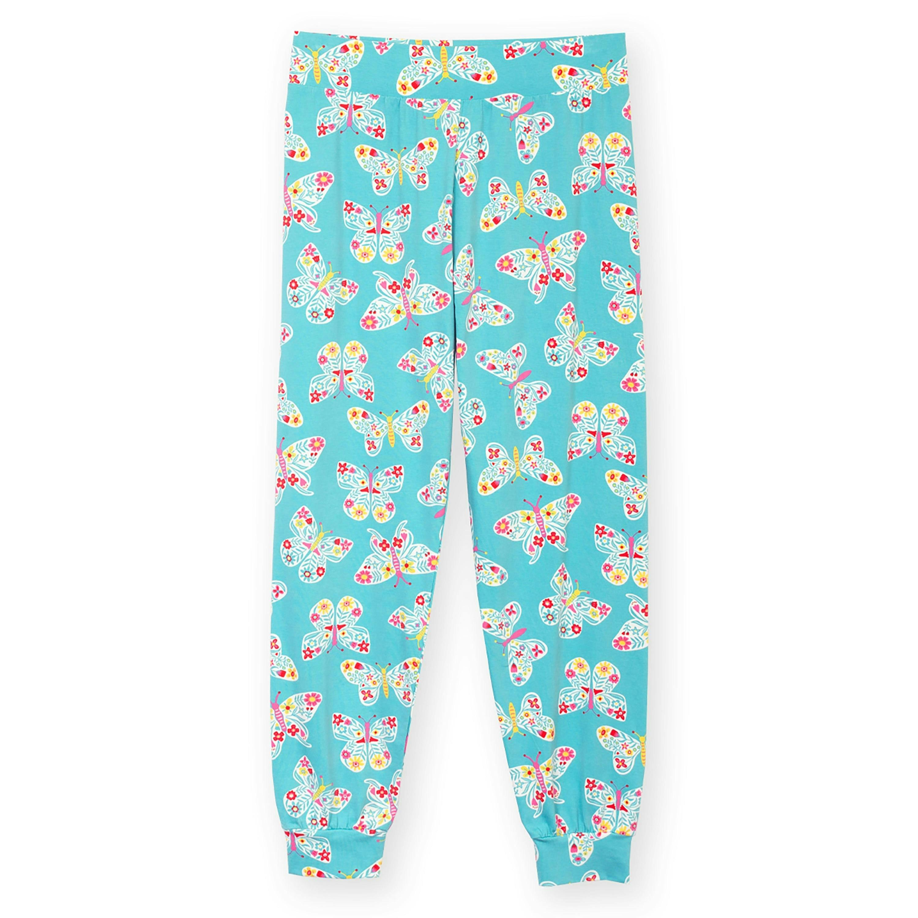 Organic Lyme Cuffed Loungers Flutterby , view 2 of 4