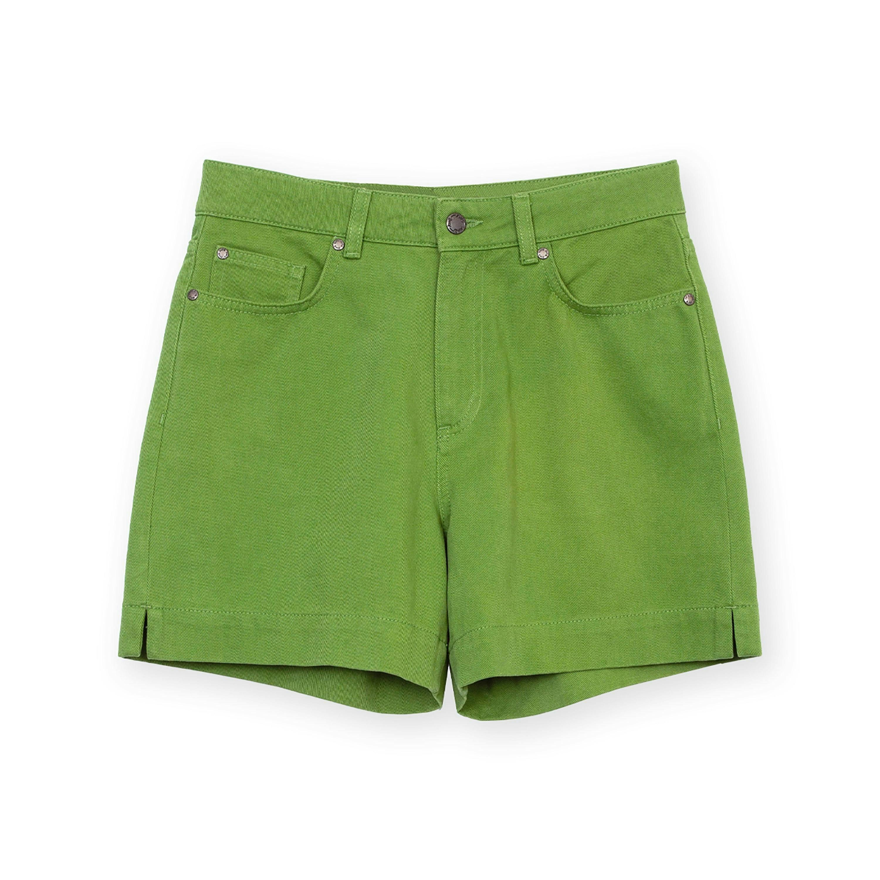 Organic Newton Twill Shorts Ivy , view 2 of 5