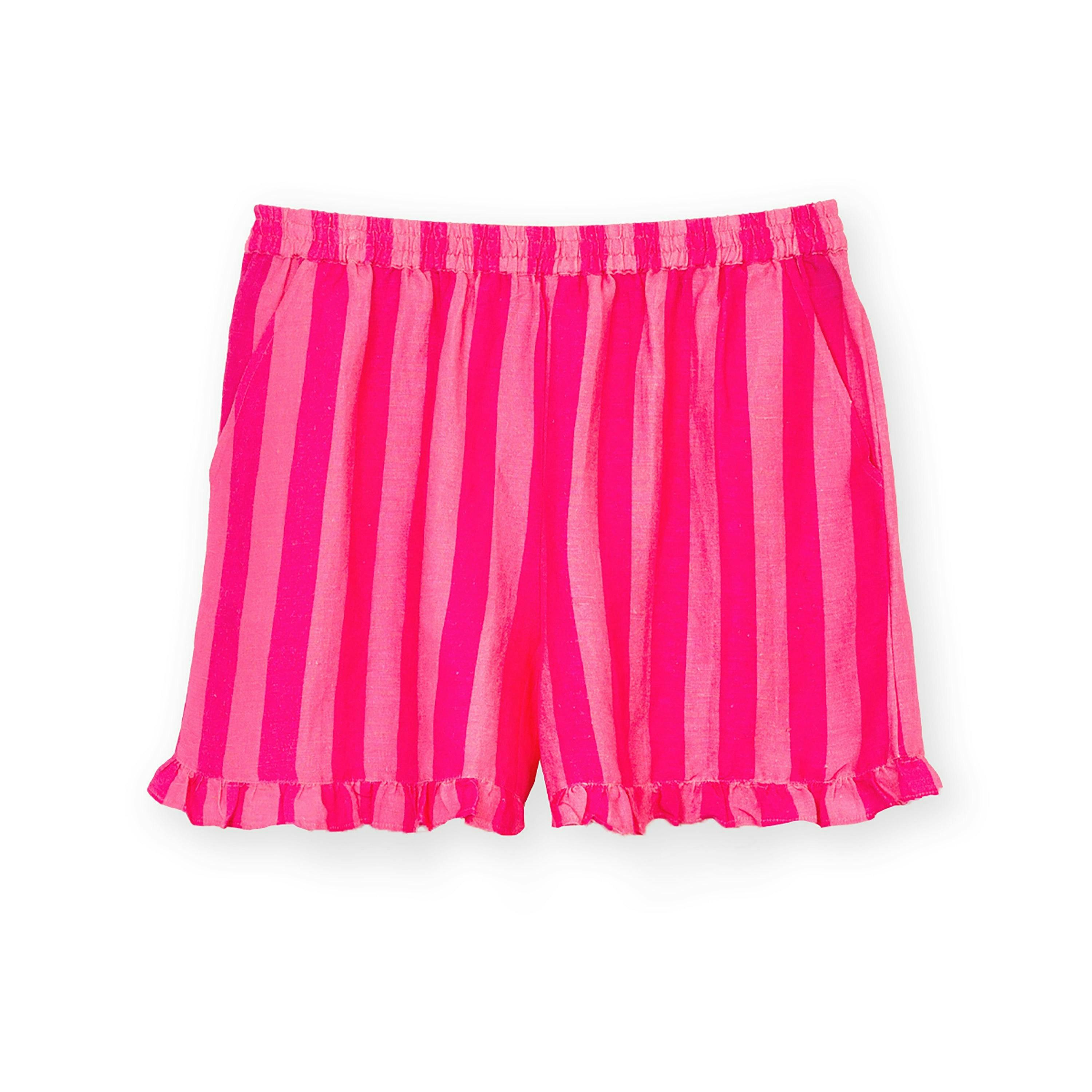 Silton Woven Culottes Azalea Stripe , view 2 of 4