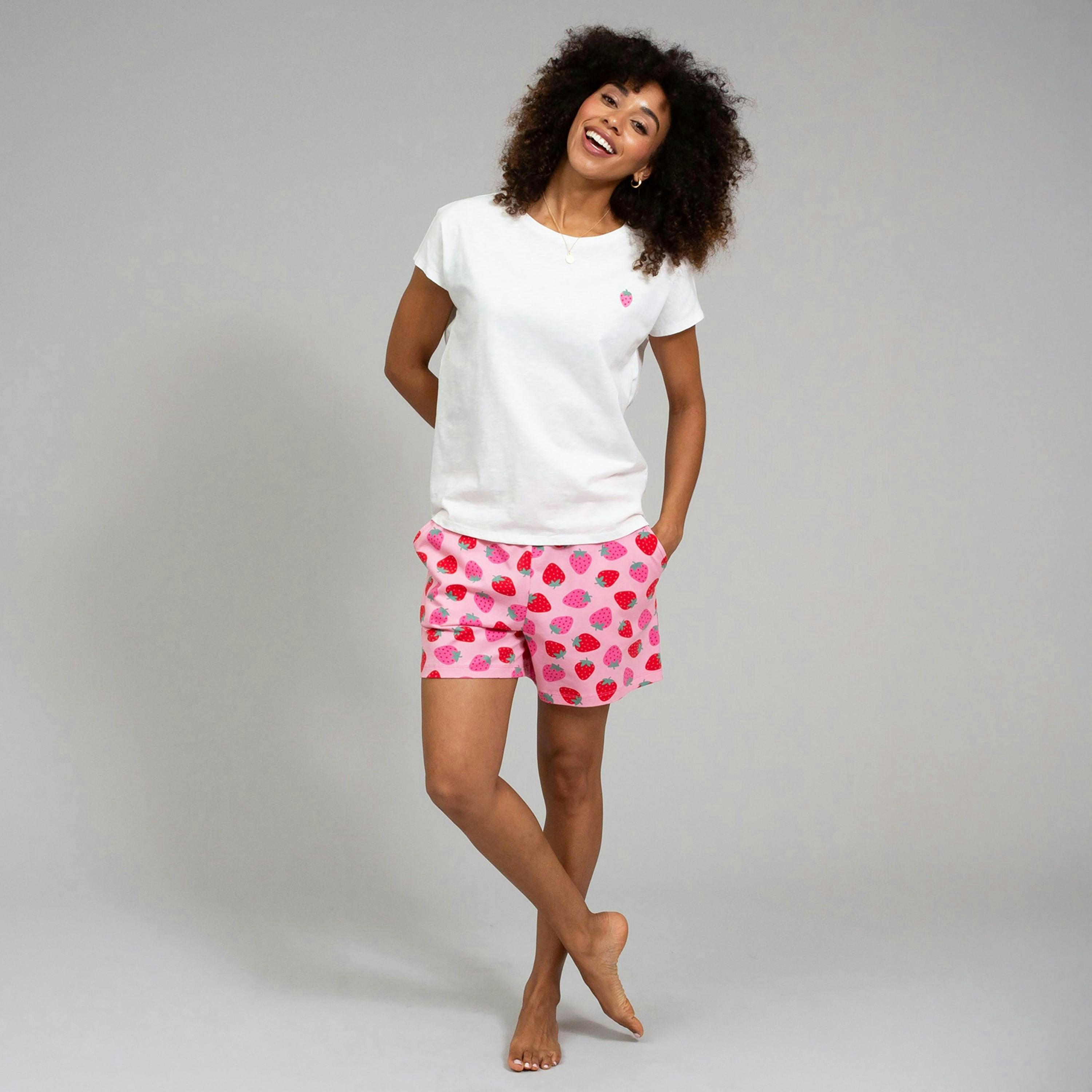 Organic Cleavel Jersey Short Pyjamas , view 3 of 4