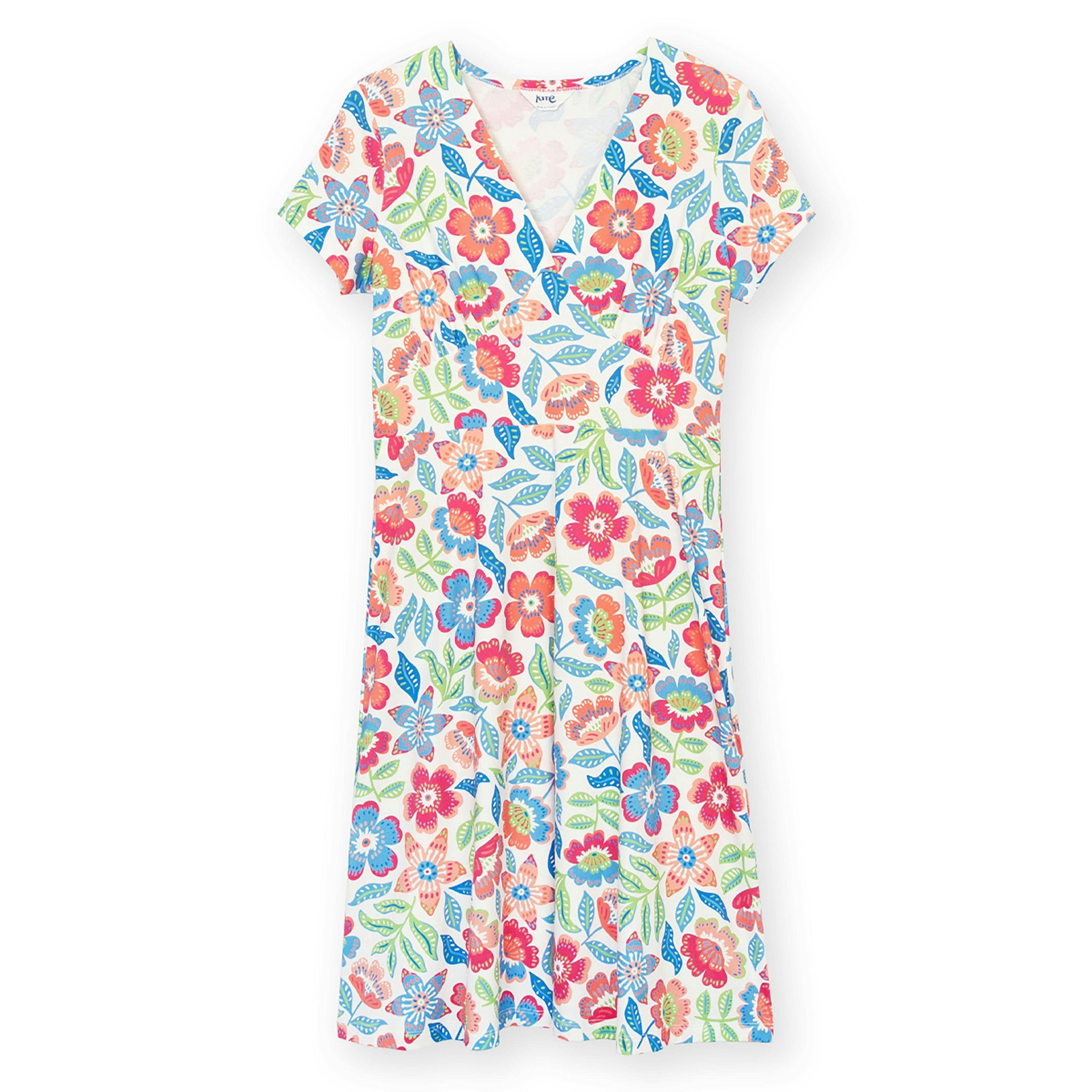 Organic Cheselbourne Jersey Dress Tropicarnival , view 2 of 4