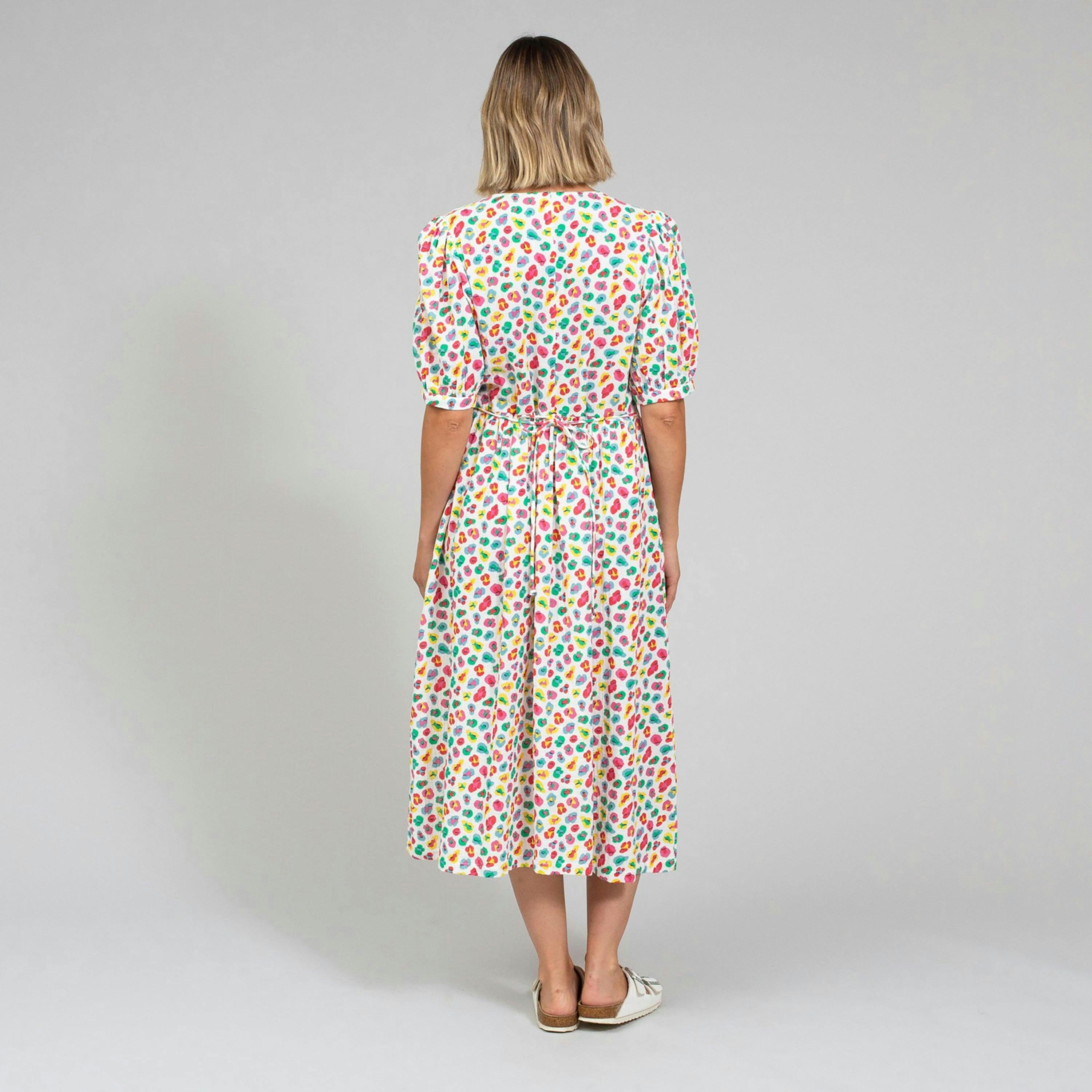 Organic Worgret Muslin Dress Wild And Free , view 5 of 5