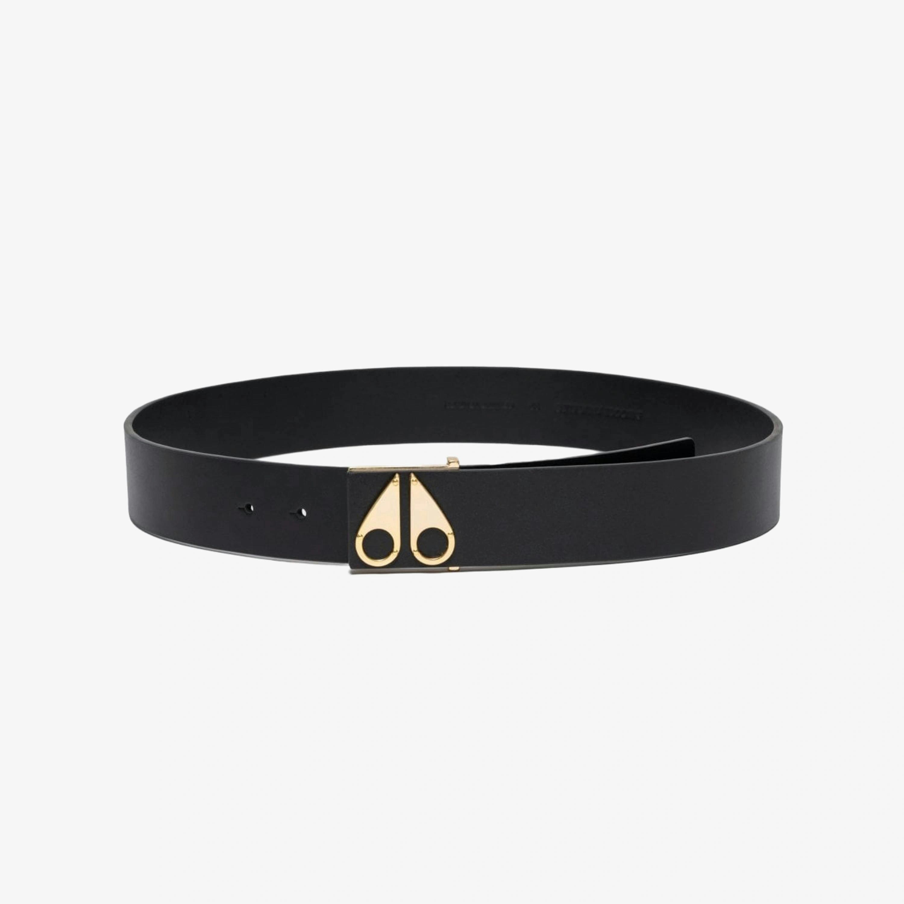 Moose Knuckles Belt  in Black , view 2 of 4