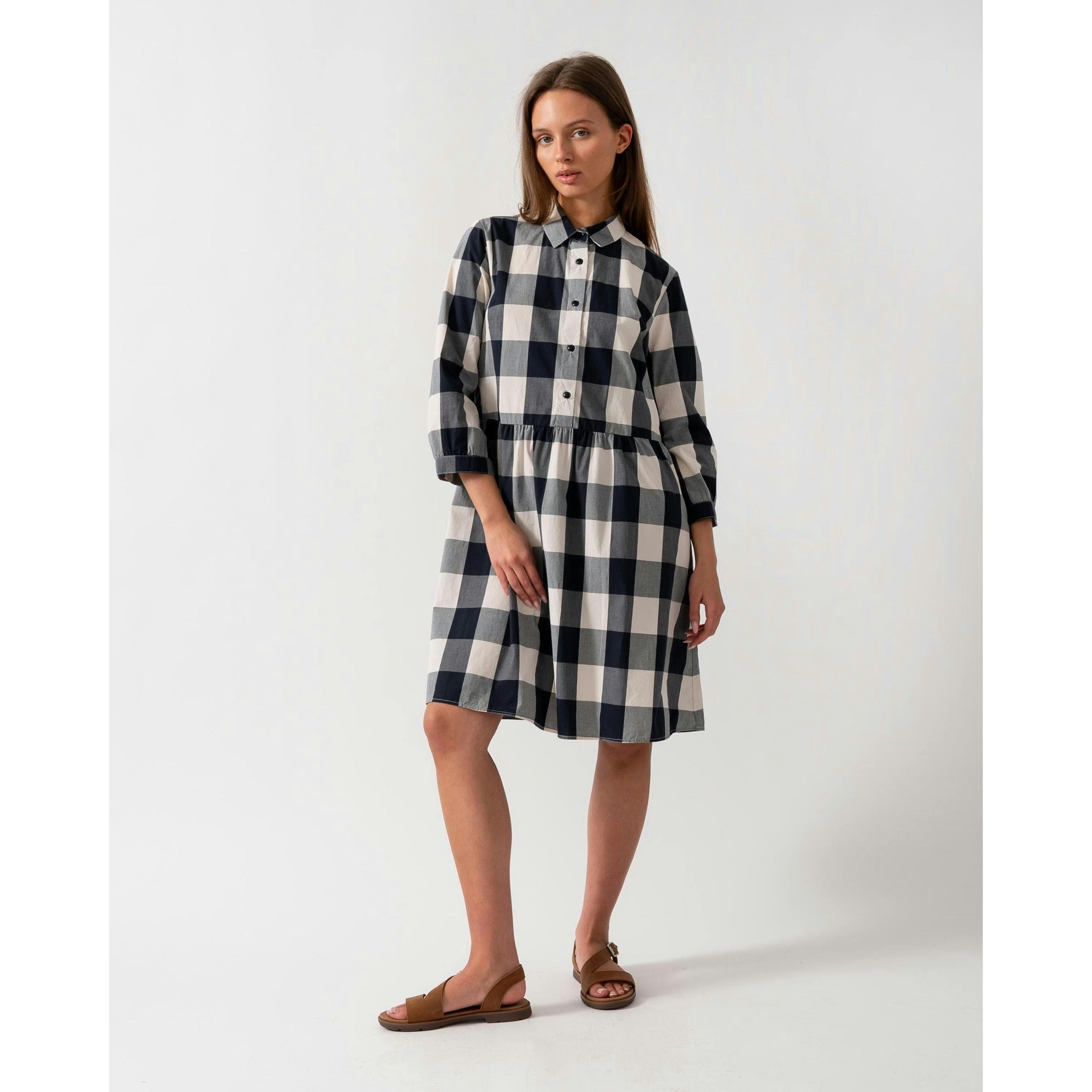 Woolrich Patterned Dress  in Grey , view 1 of 4