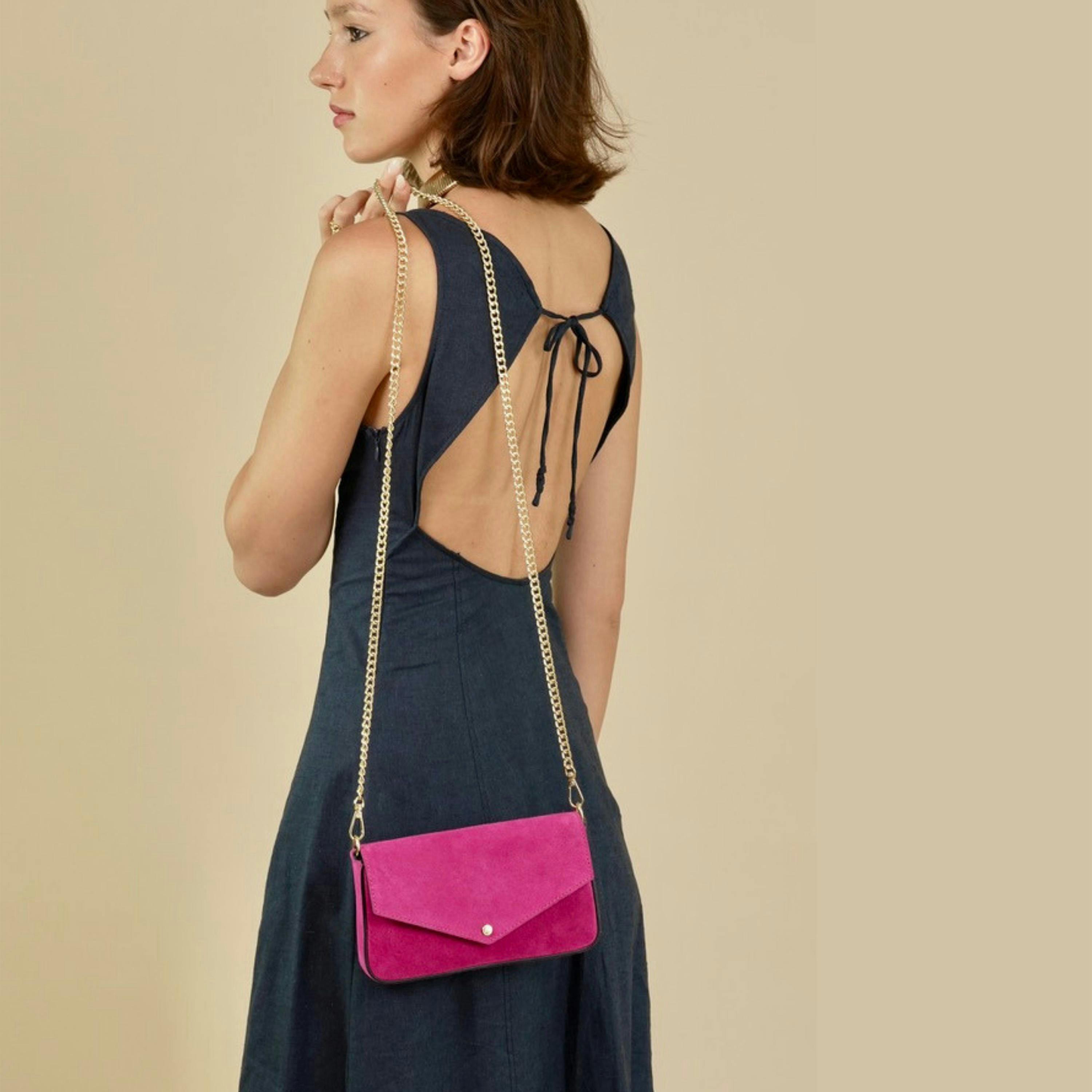 The Munro Suede Shoulder Bag , view 2 of 6