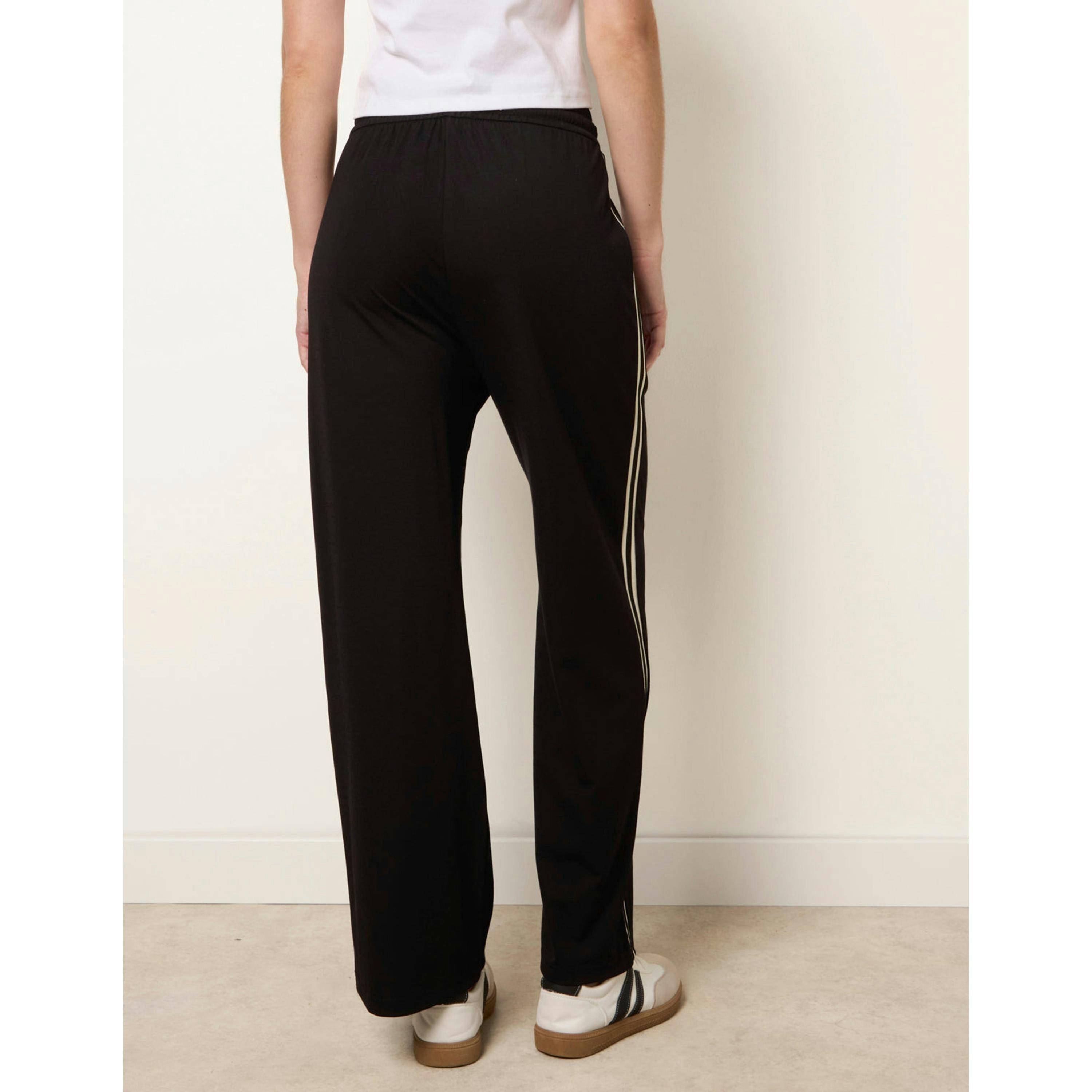 Blue Vanilla Side Stripes Pants  in Black , view 2 of 4