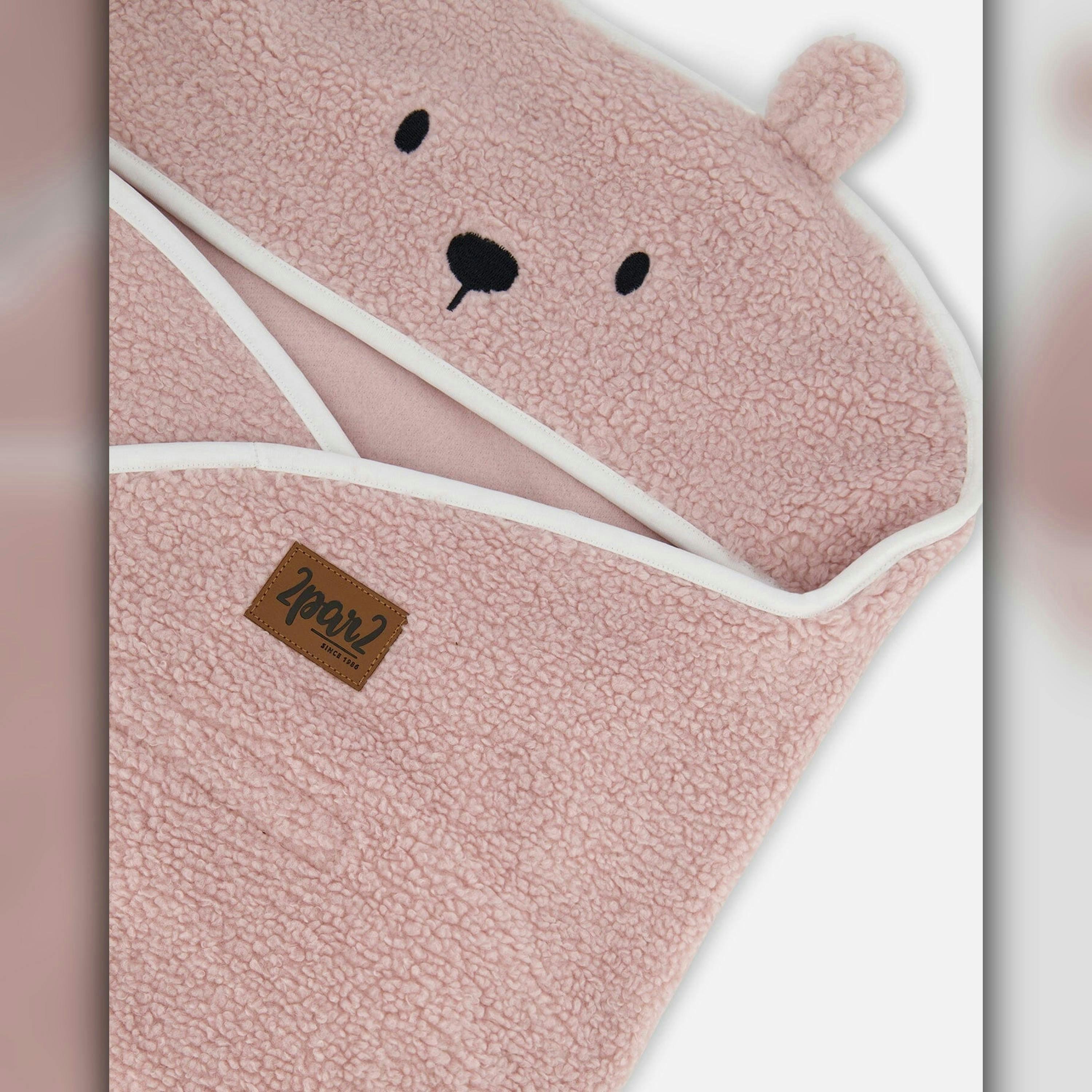 Baby Cocoon Pink Blanket For Car Seat and Stroller , view 5 of 5