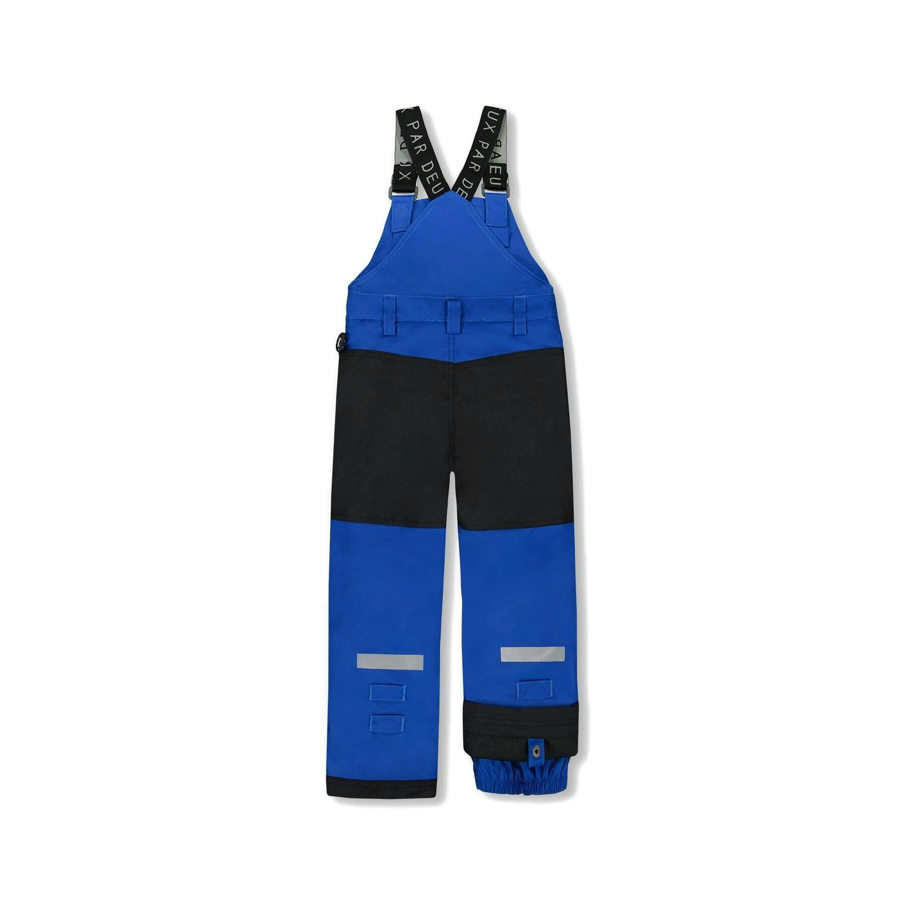 Solid Play Overall Snow Bib Blue , view 3 of 5