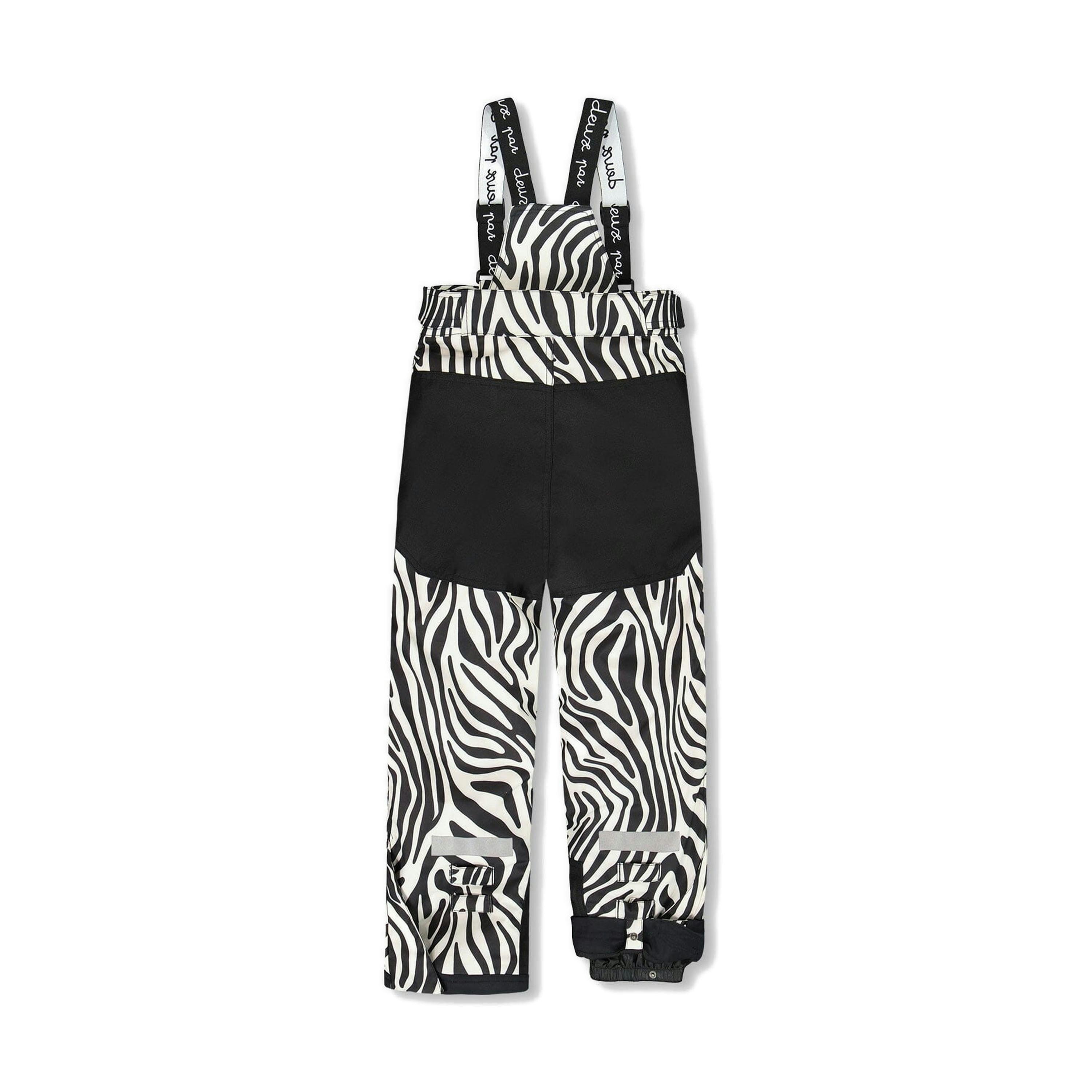 Two-Piece Teknik Snowsuit Zebra Print , view 4 of 6