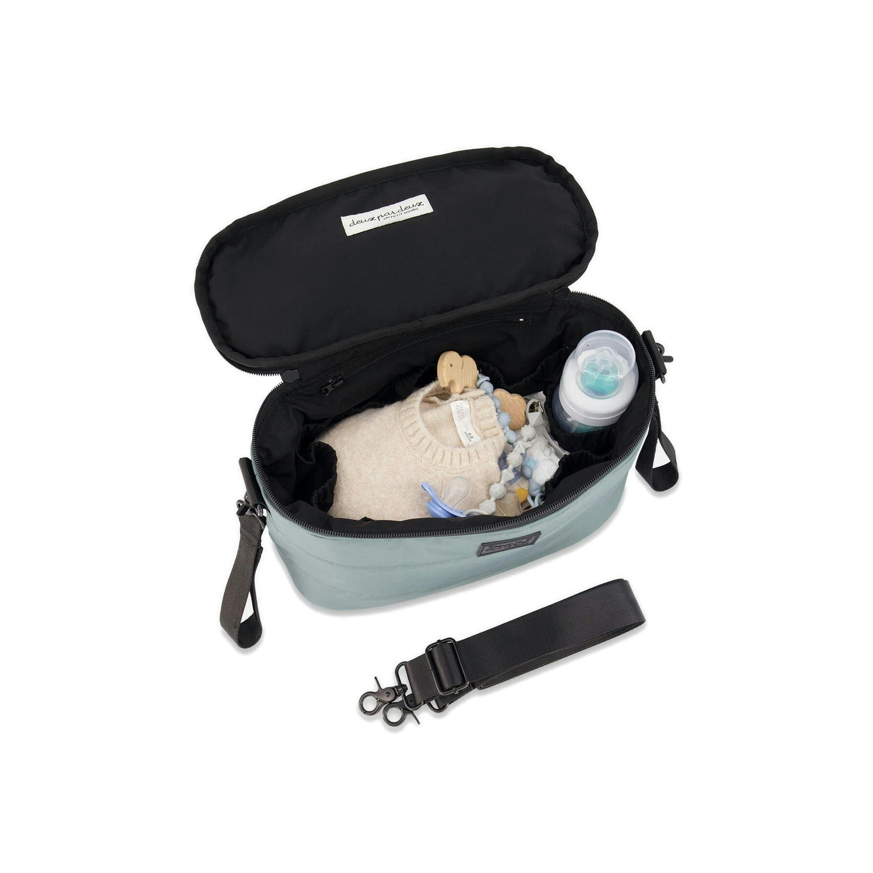 Mini Diaper Bag Sage Green , view 2 of 5