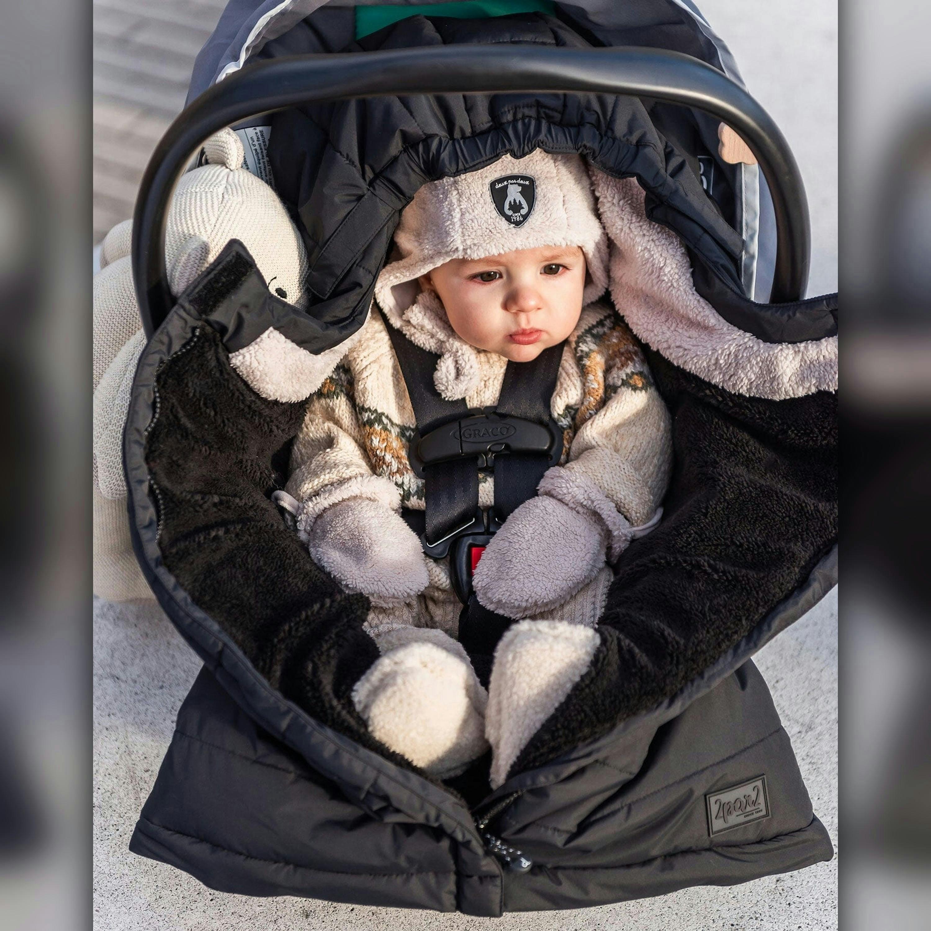 Evolutive Baby Footmuff Textured Gray , view 4 of 6