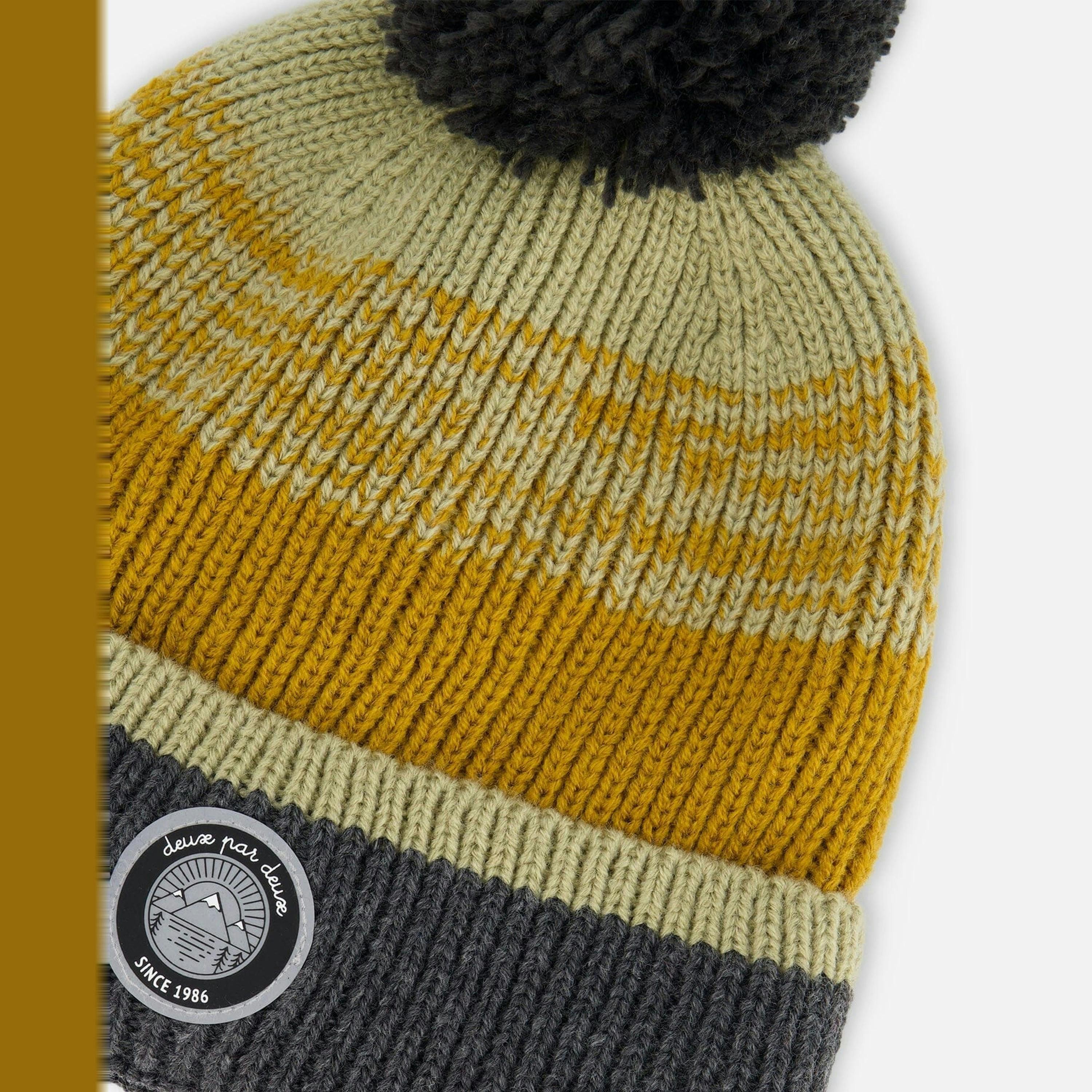 Knit Hat Gray, Spice And Sage , view 4 of 5