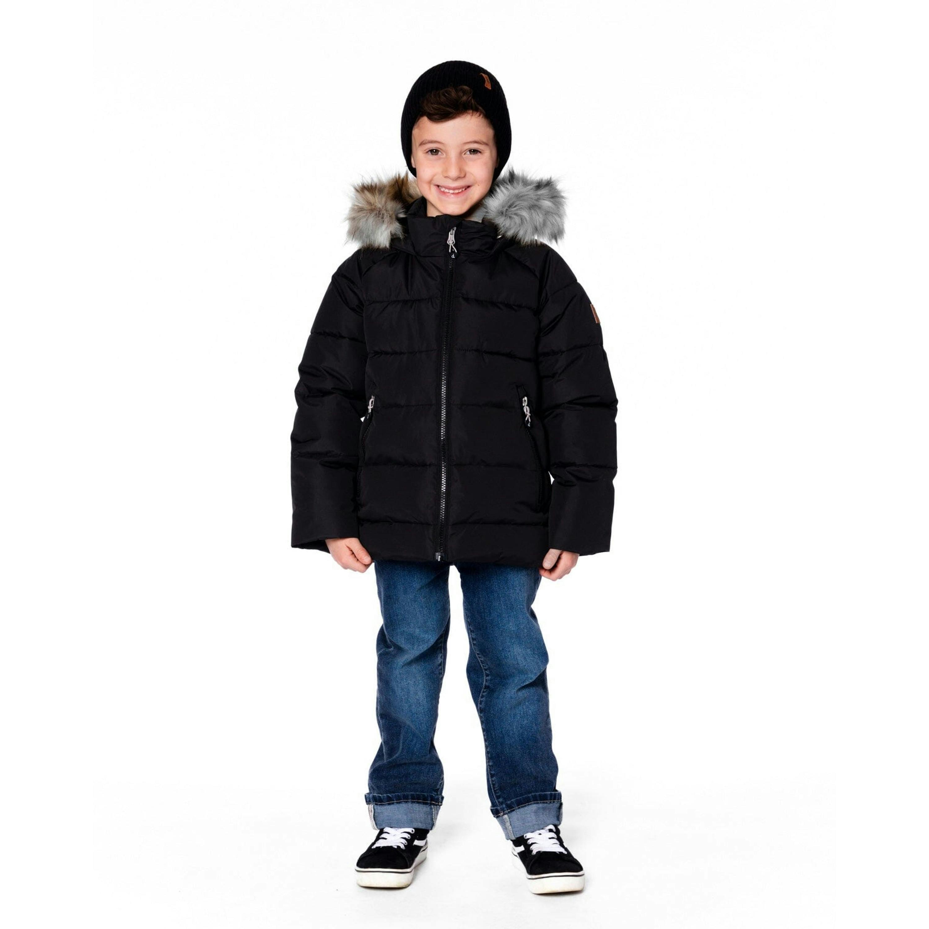 Puffy Winter Jacket Black , view 2 of 5