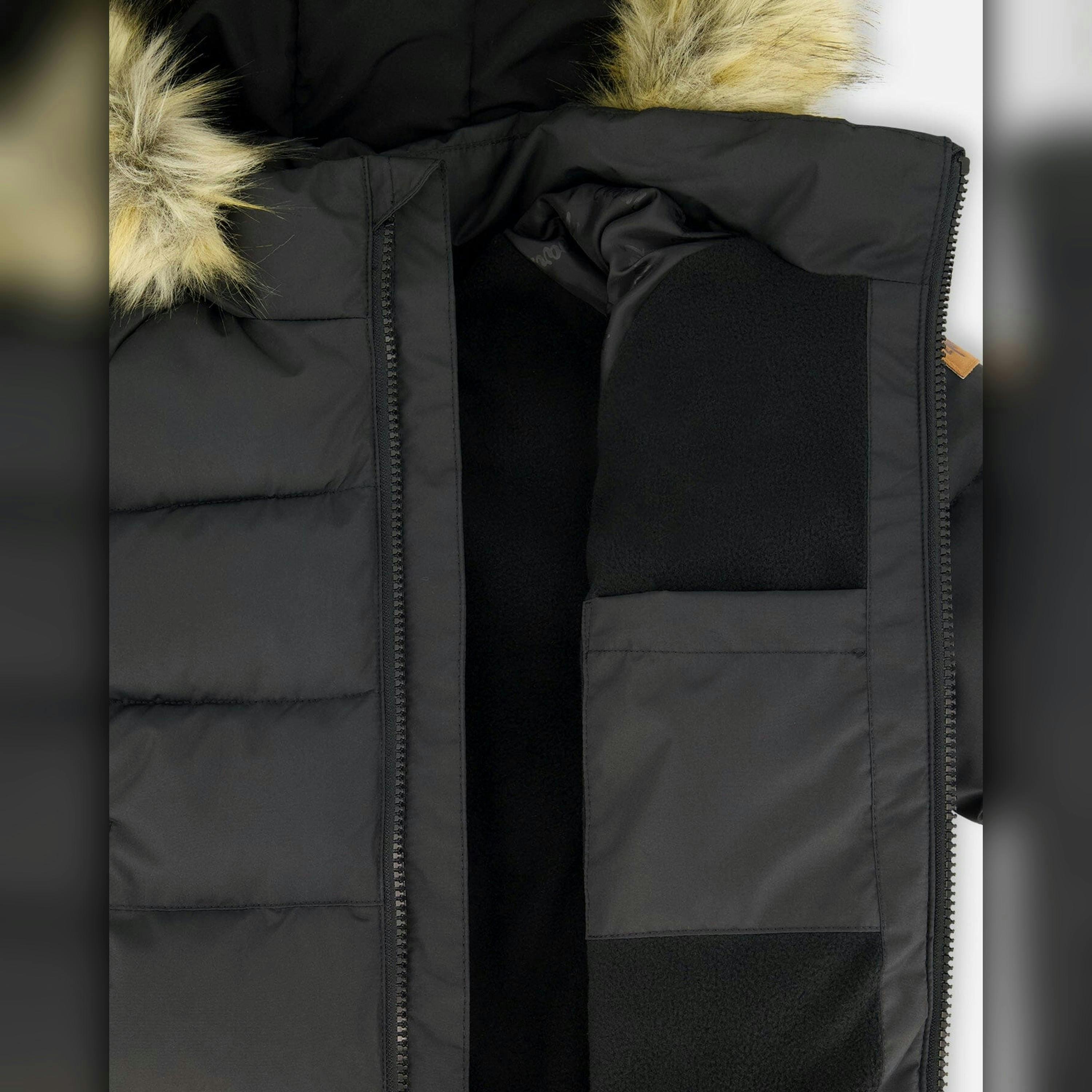 Puffy Winter Jacket Black , view 3 of 5