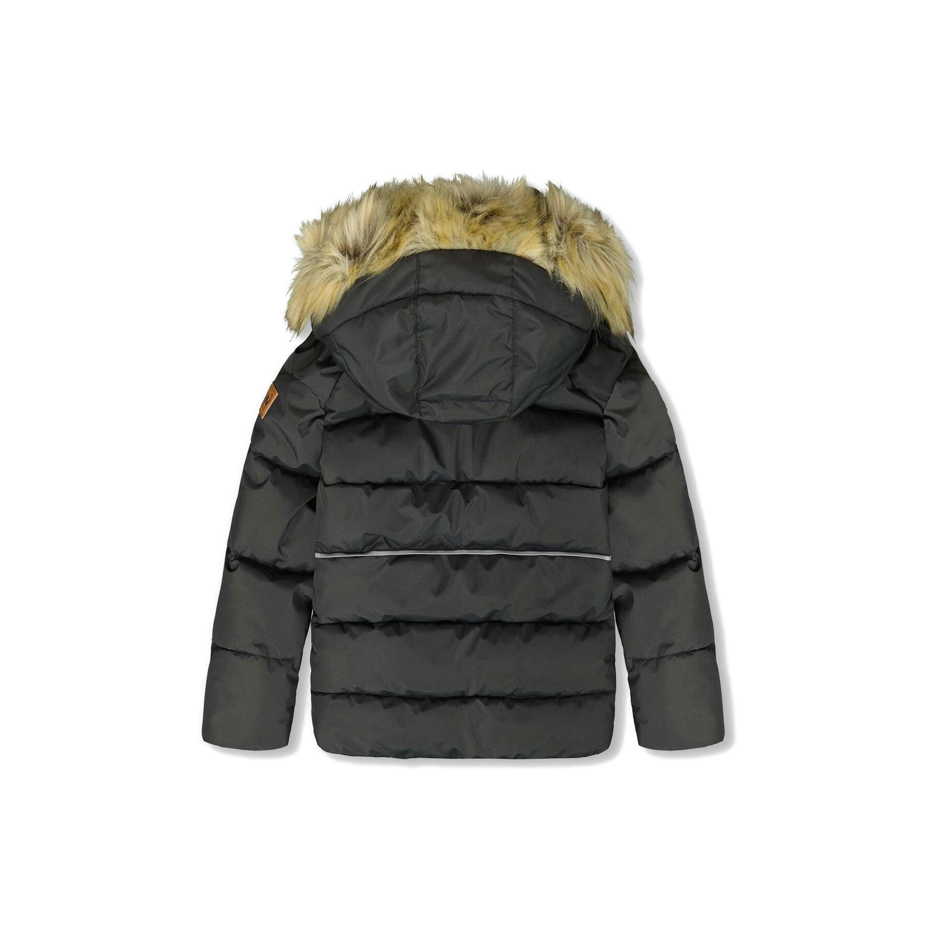 Puffy Winter Jacket Black , view 4 of 5