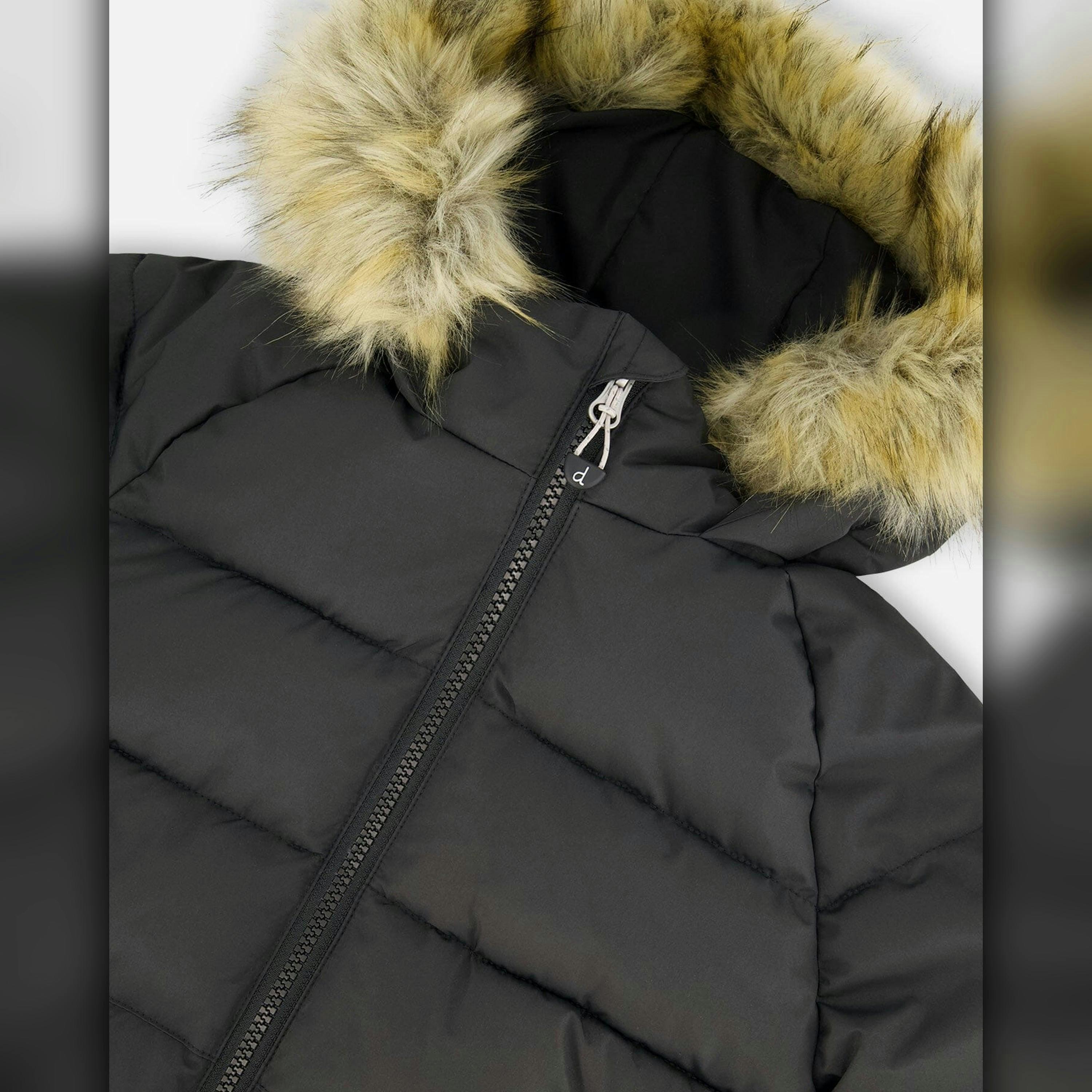 Puffy Winter Jacket Black , view 5 of 5
