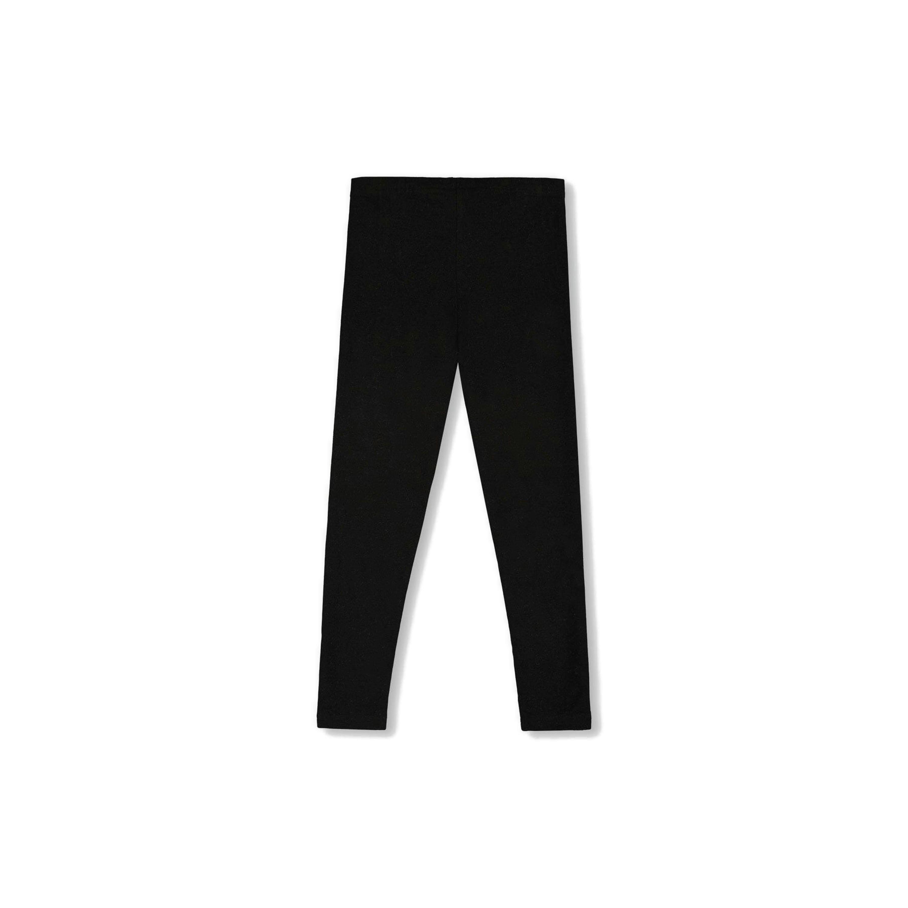Super Soft Ribbed Leggings Black , view 2 of 4