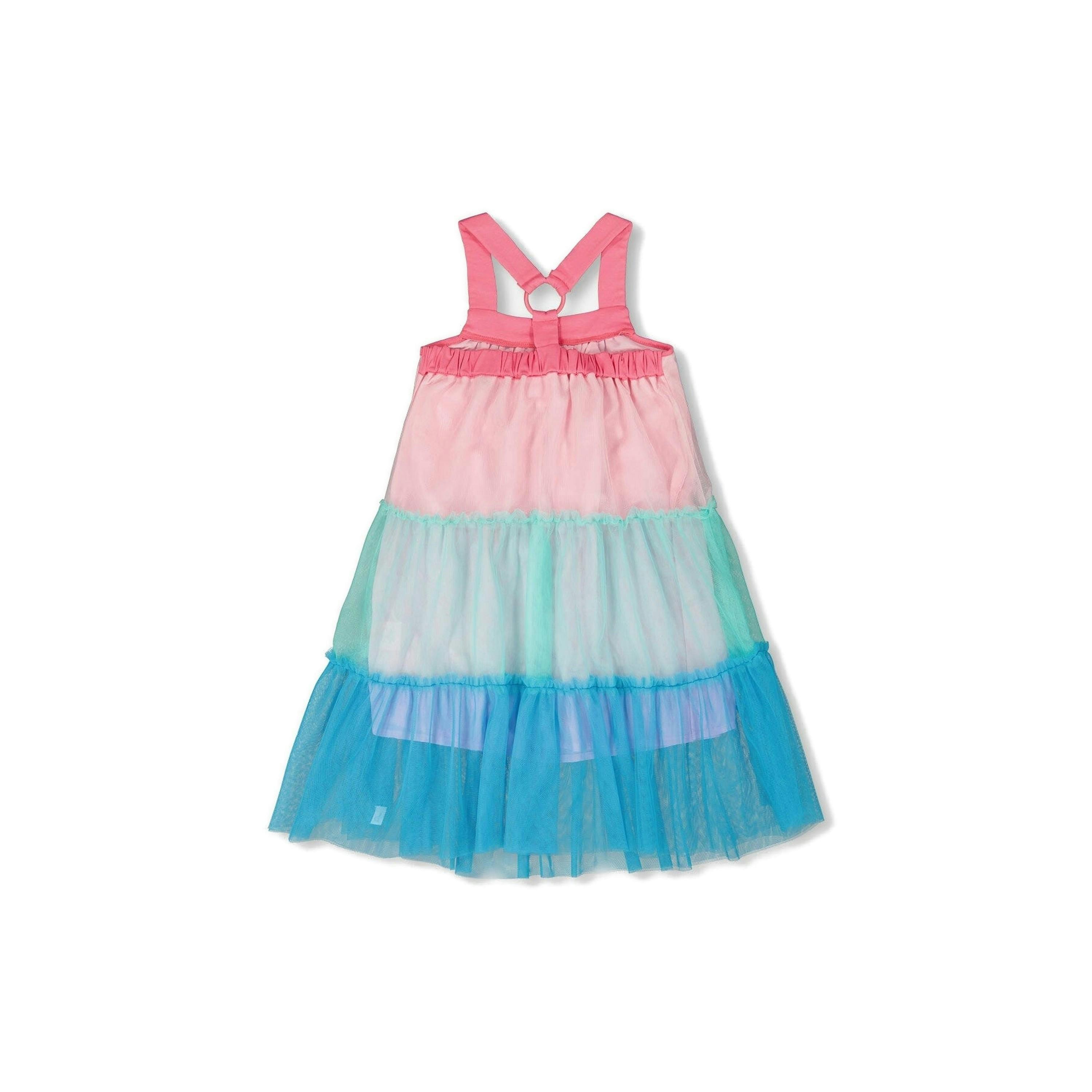 Mesh Dress Pink And Blue , view 4 of 5