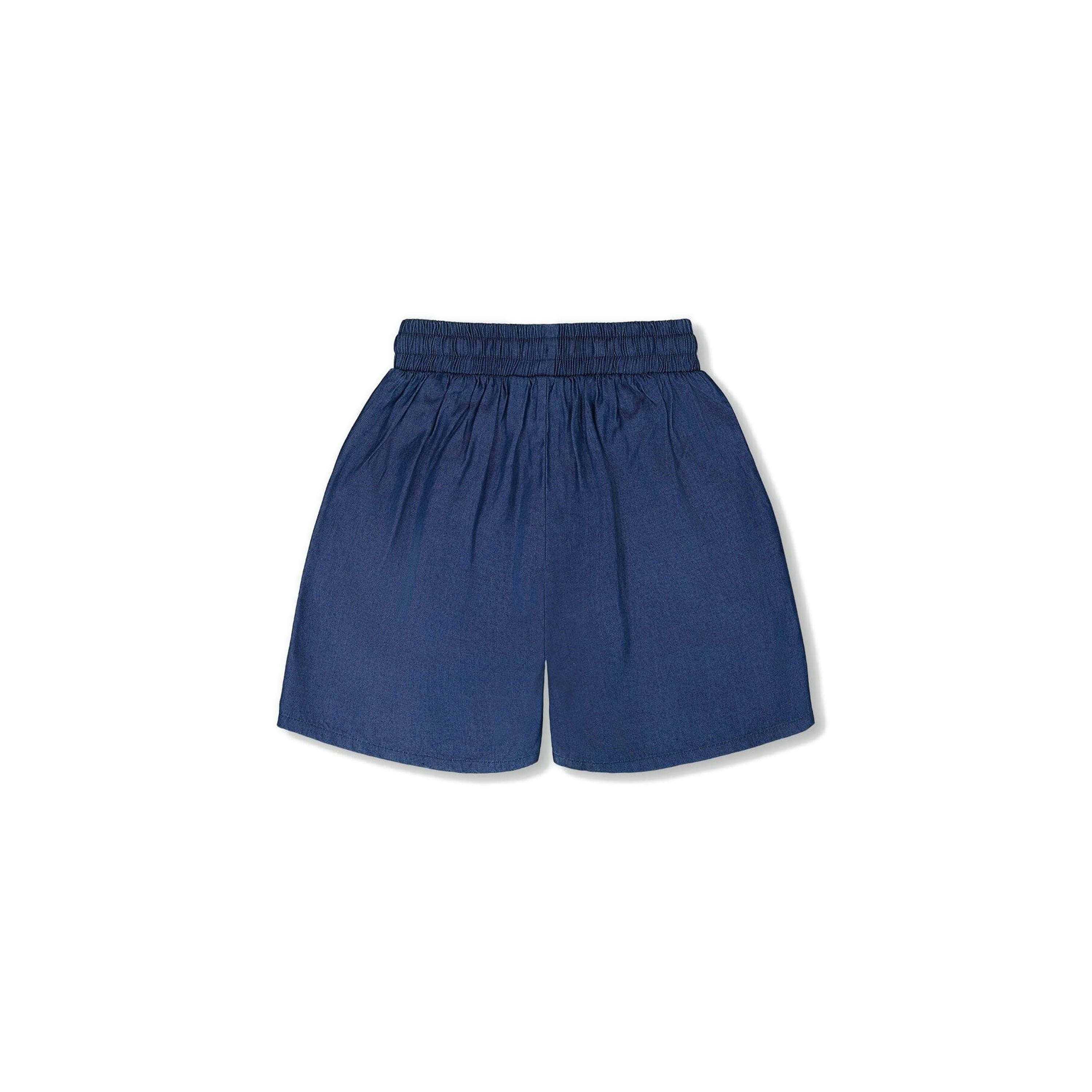 Blue Chambray Bermudas , view 3 of 4