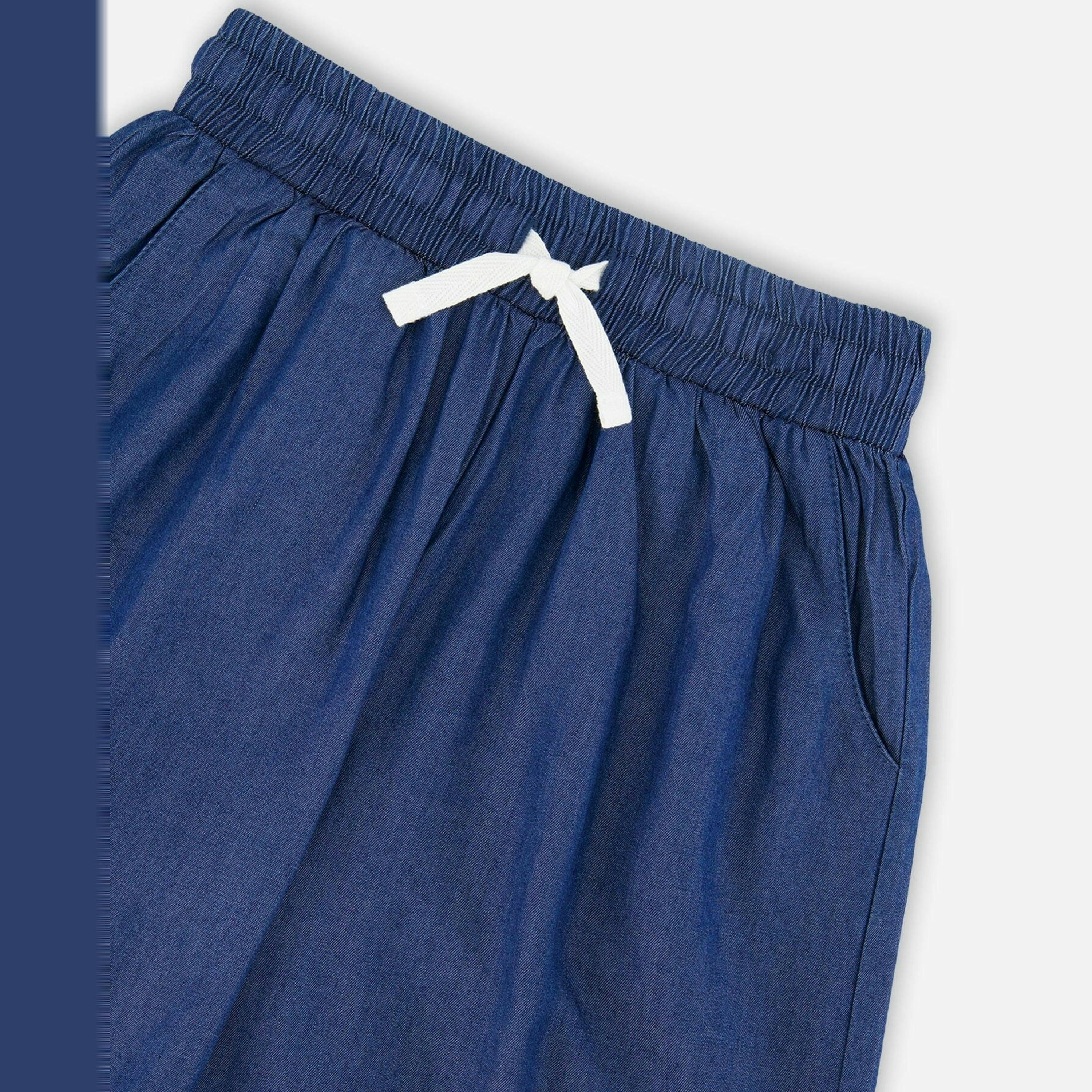 Blue Chambray Bermudas , view 4 of 4