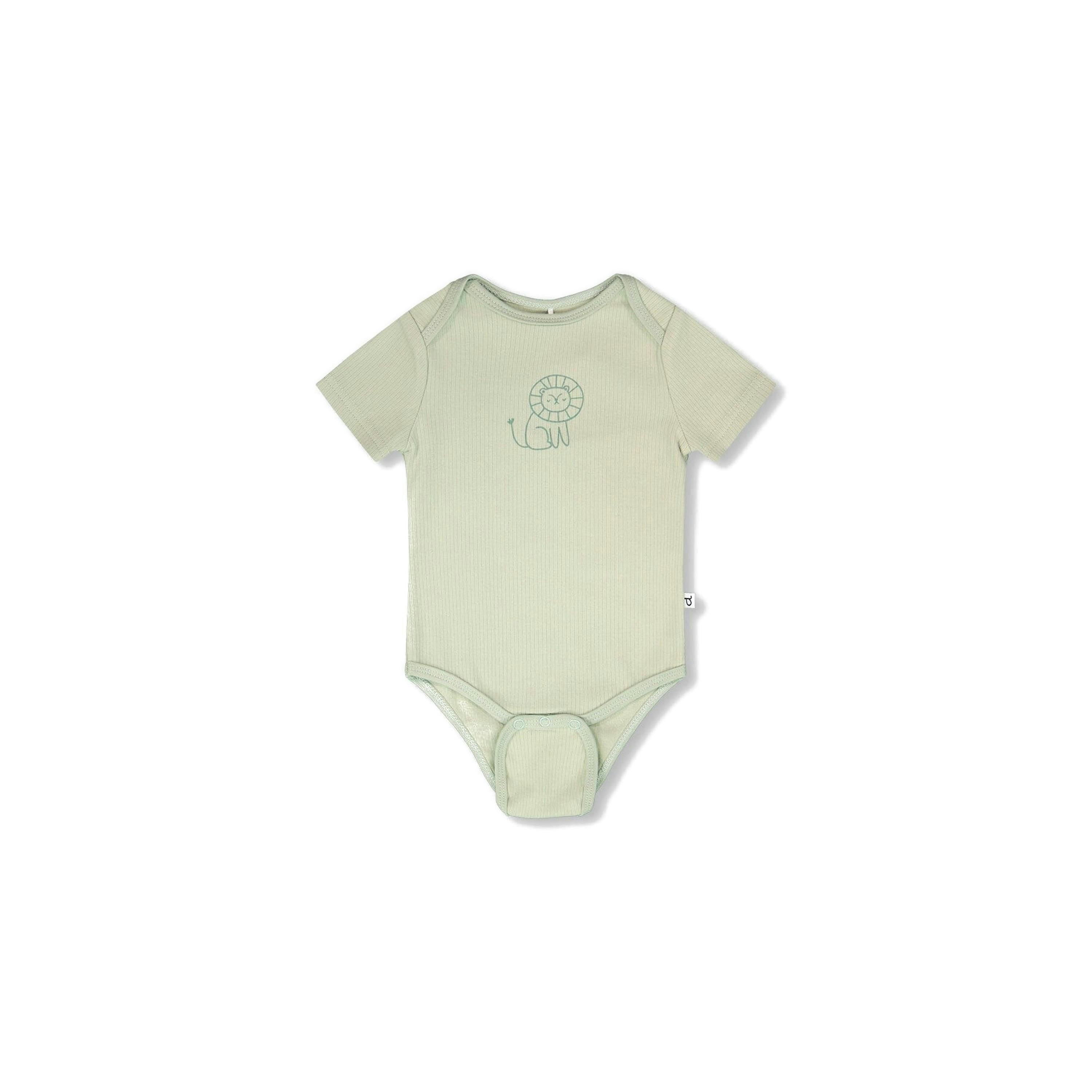 Evolutive Jersey Onesie Sage Green , view 2 of 3