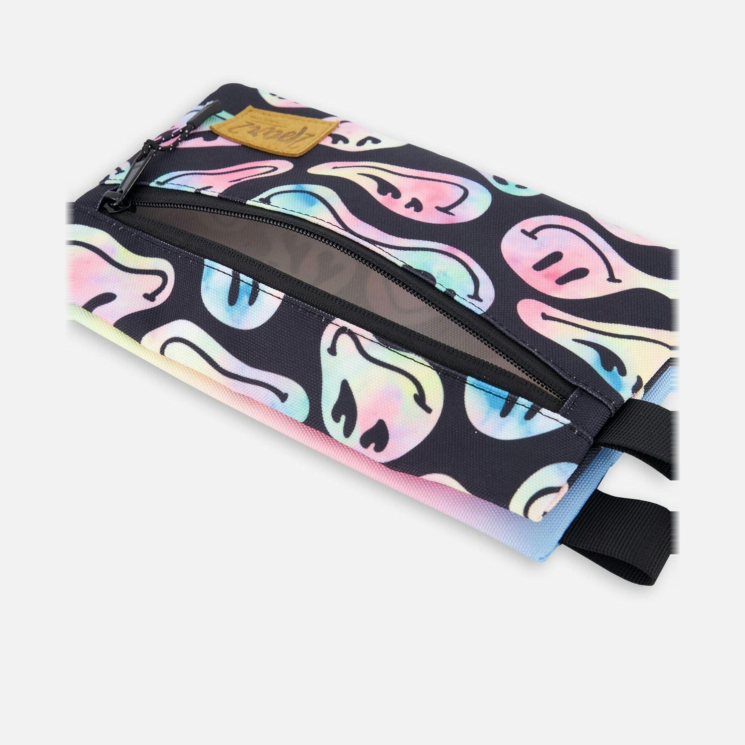 Double Pencil Case Smiley Face Girl , view 3 of 6