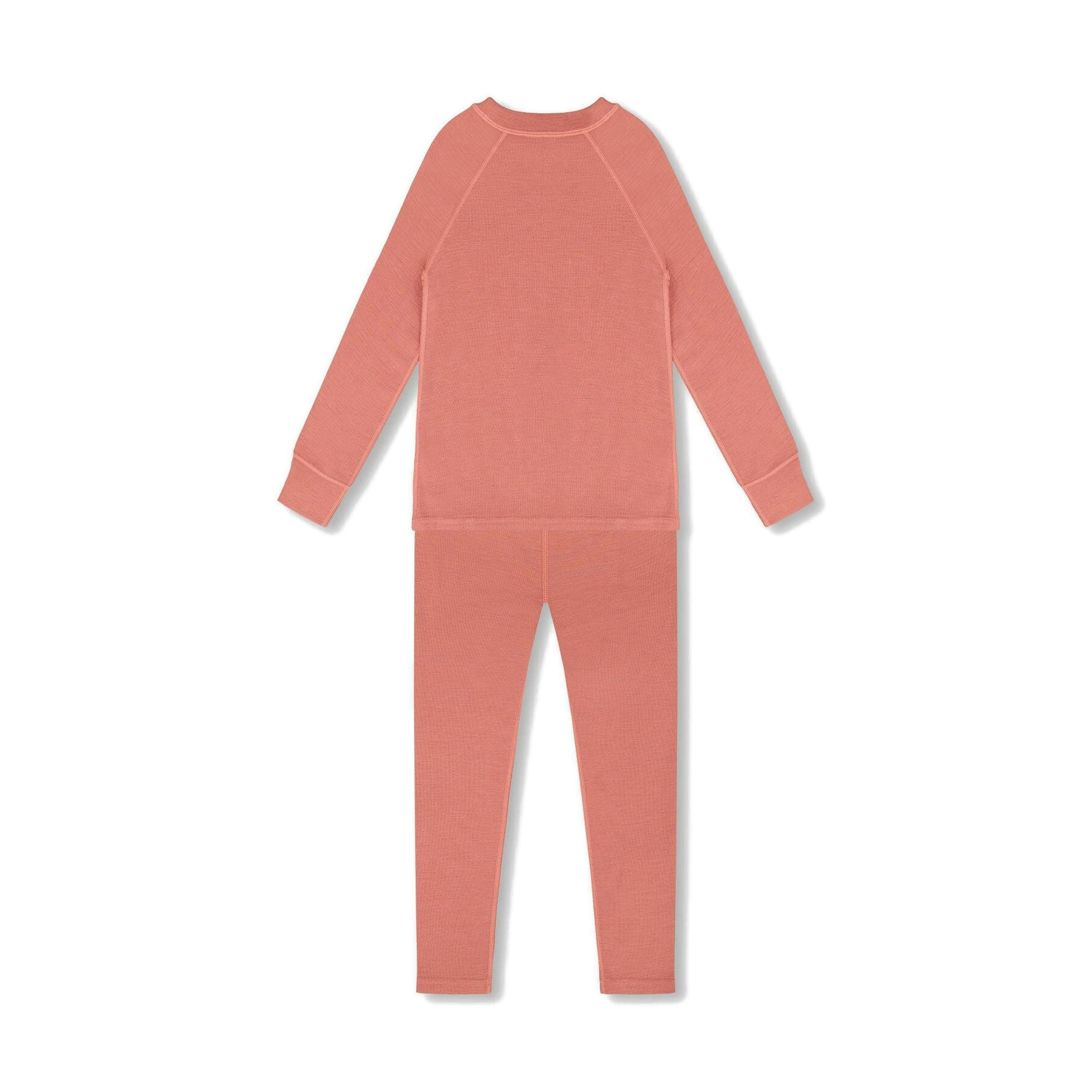 Merino Wool Base Layer Set Dusty Pink , view 3 of 5