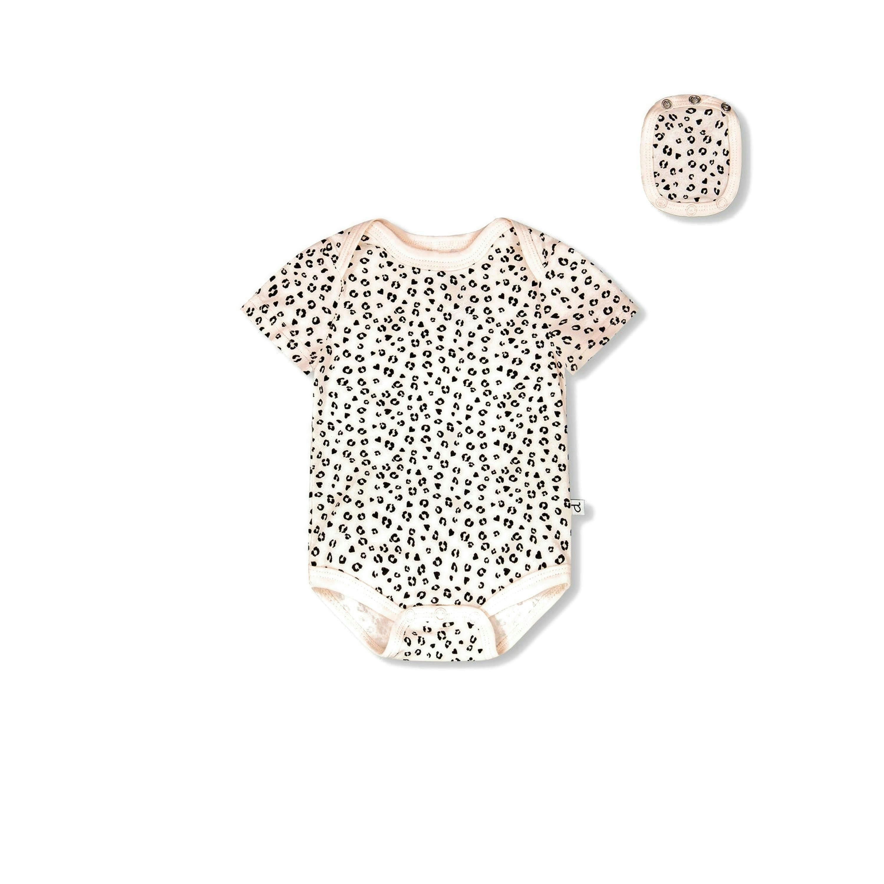 Evolutive Organic Cotton Jersey 3 Pack Onesie Peach , view 2 of 3