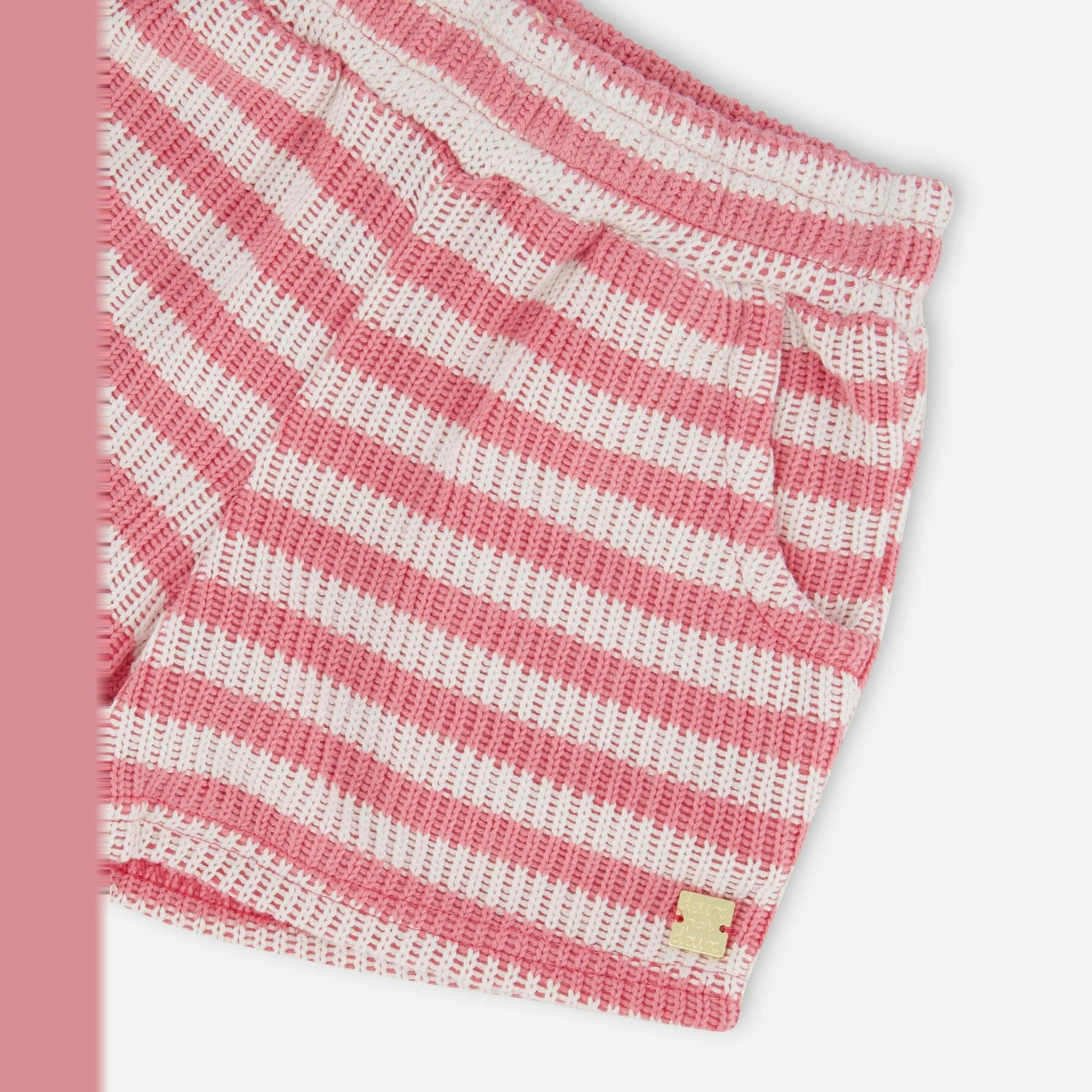 Striped Shorts Pink And White , view 4 of 4