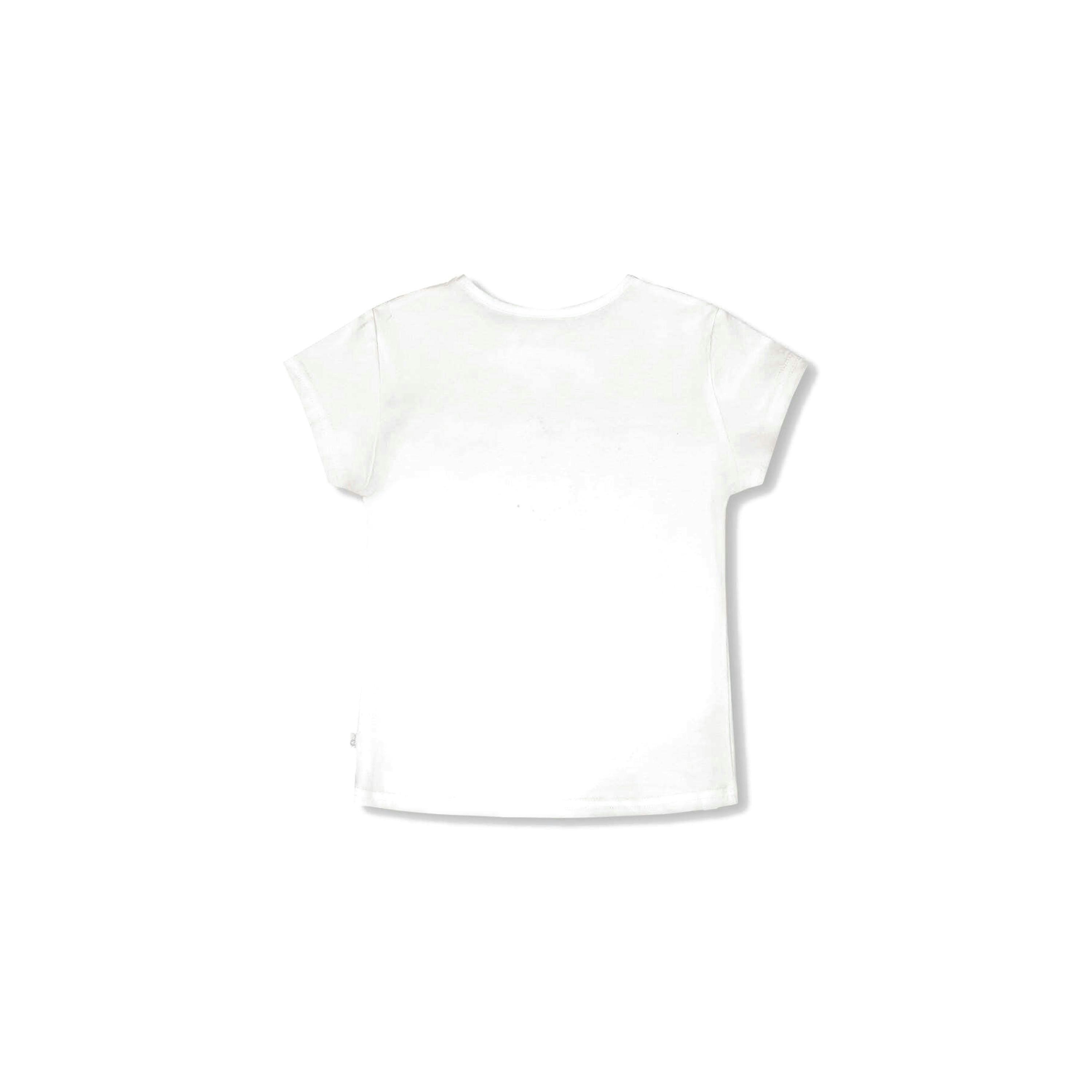 Organic Cotton Jersey T-Shirt Off-White , view 4 of 5