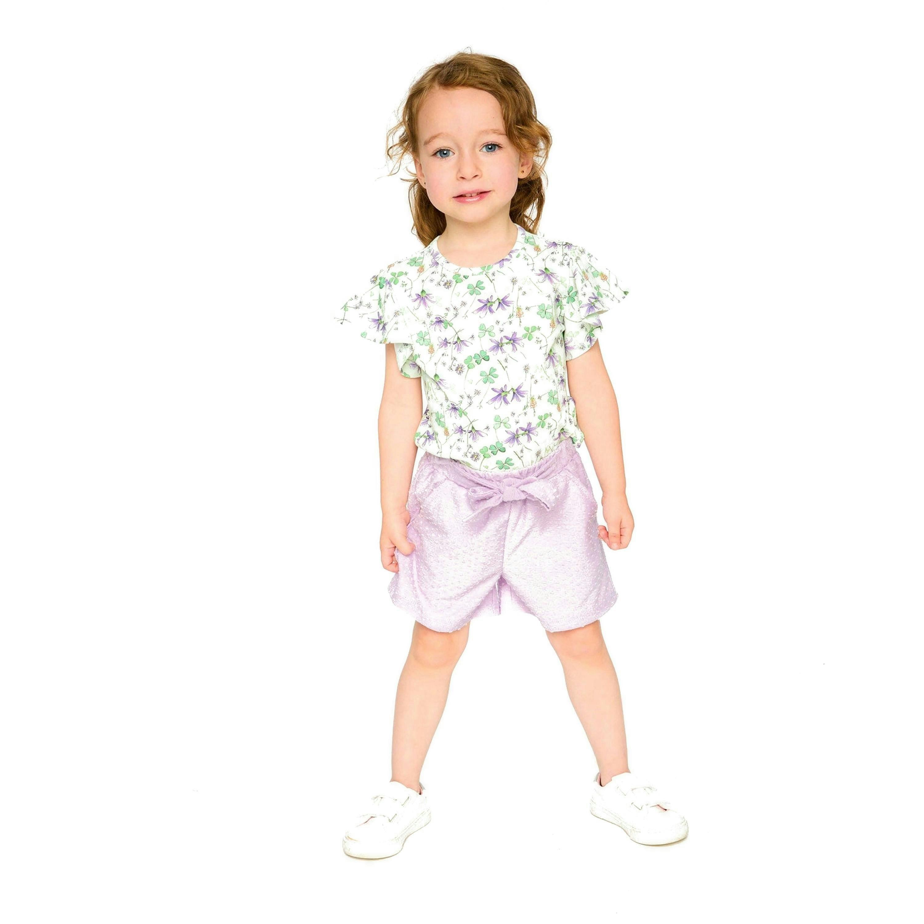 Jersey Shorts Lavender , view 2 of 3