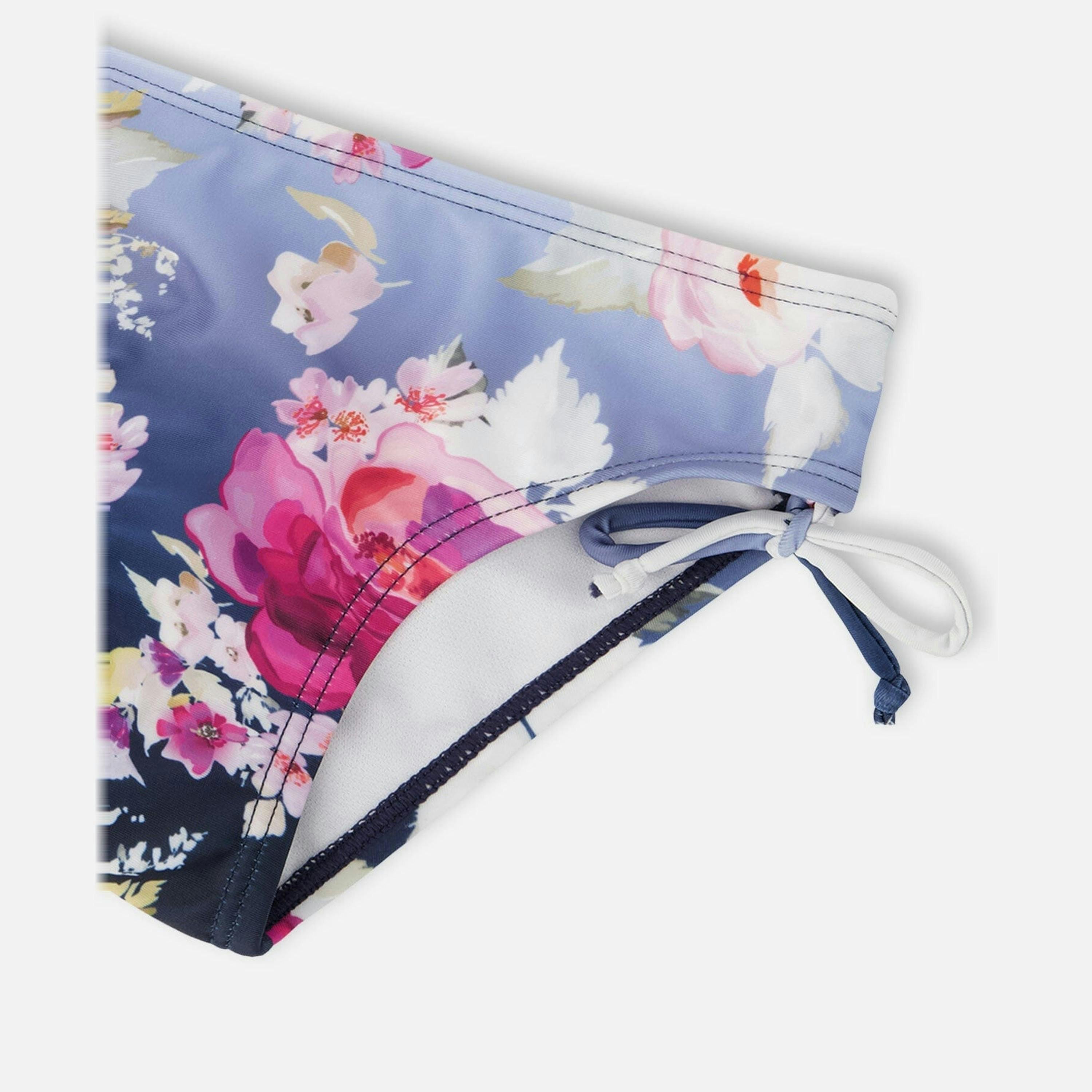 Two-Piece Swimsuit Blue Rose Print , view 6 of 6