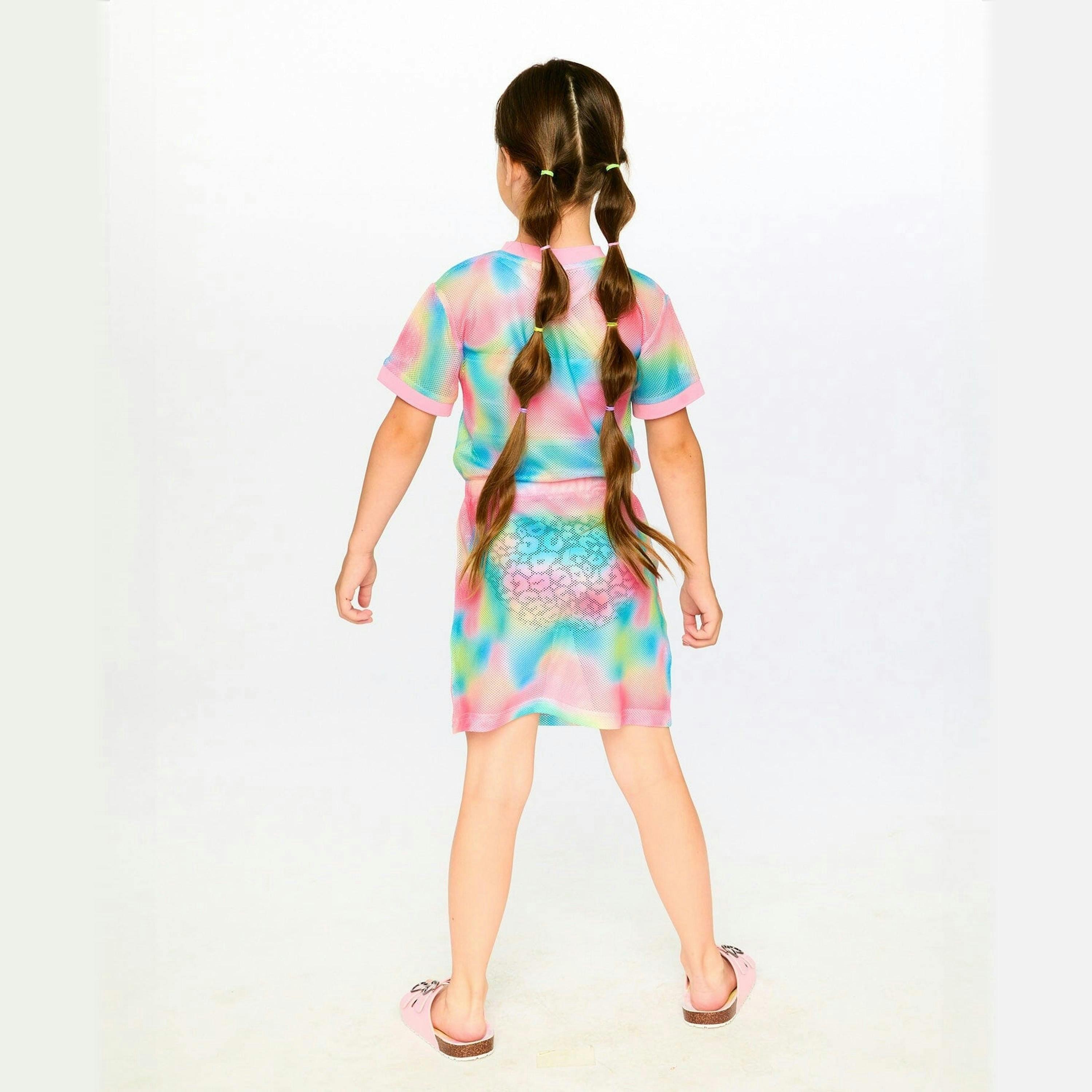 Mesh Beach Dress Multicolor , view 3 of 5