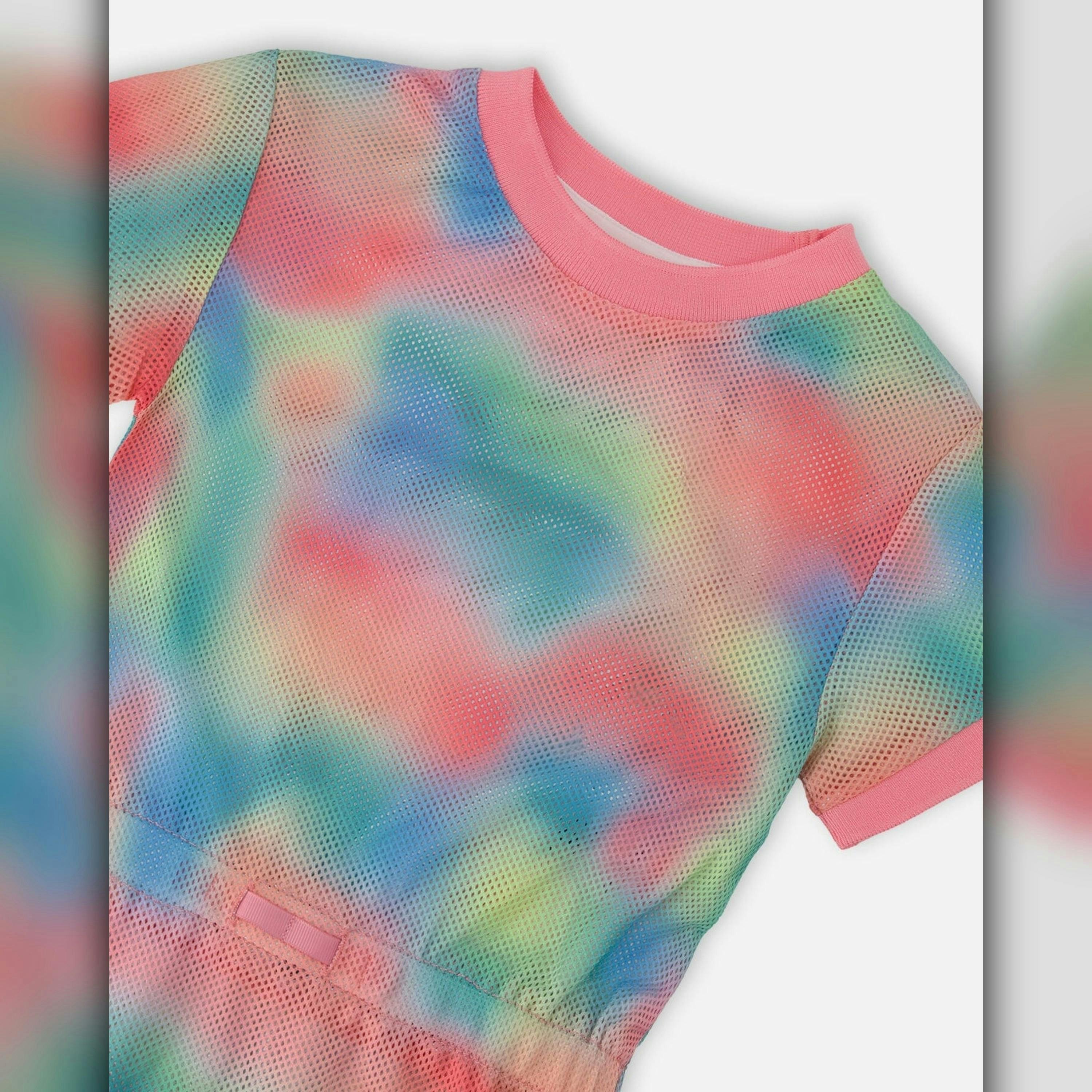Mesh Beach Dress Multicolor , view 5 of 5