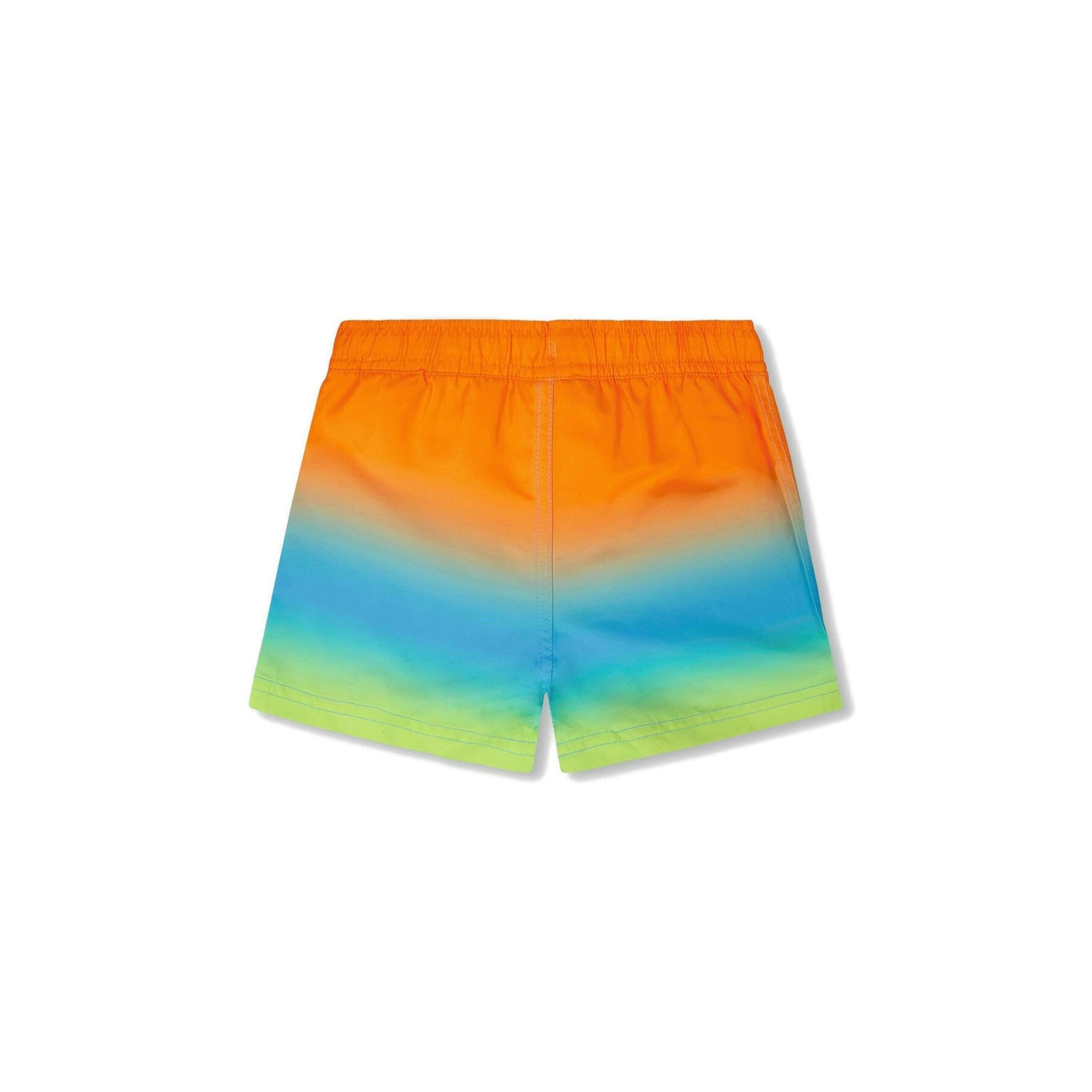 Boardshorts Orange Blue And Green Gradient , view 3 of 4