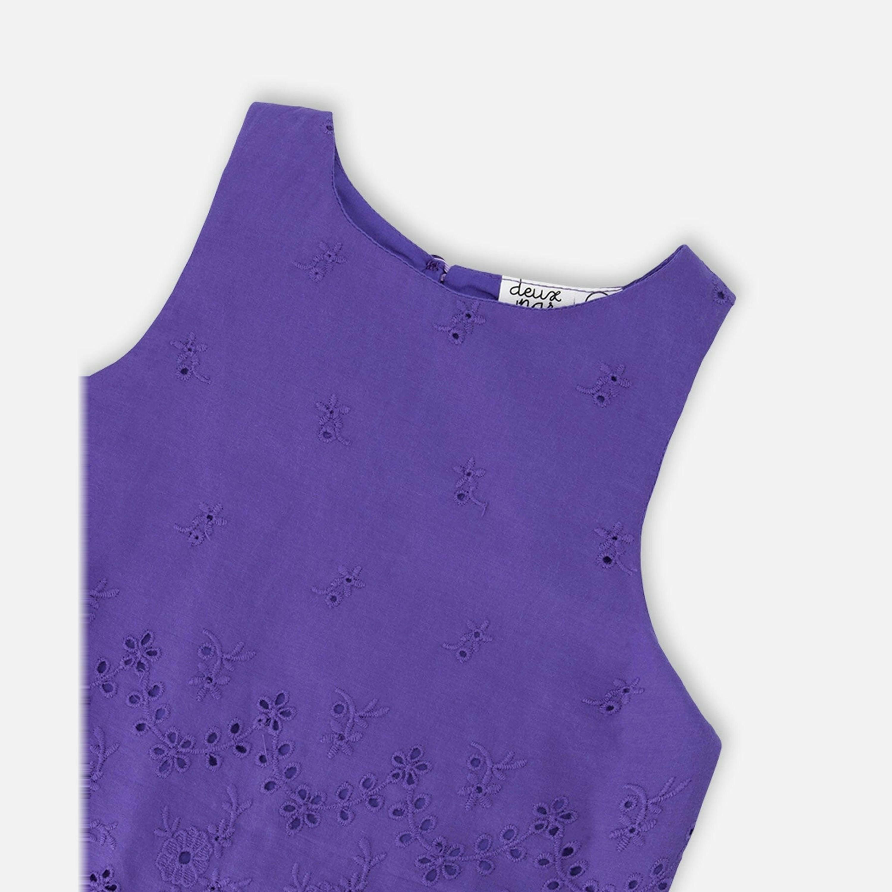 Sleeveless Top and Skirt Set Mauve , view 3 of 4