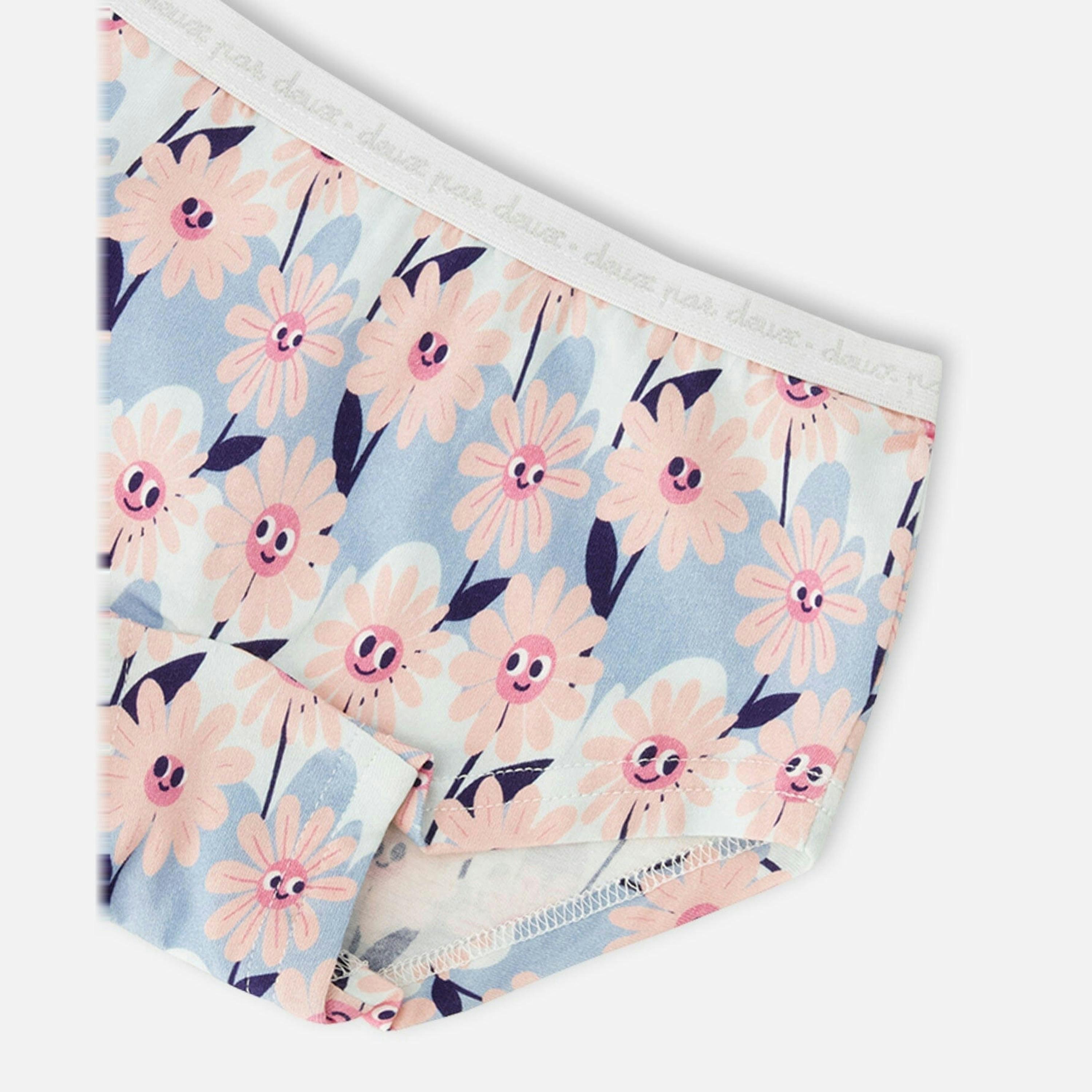 Printed Boyshort Panties (Pack Of 3) in Organic Cotton , view 3 of 4