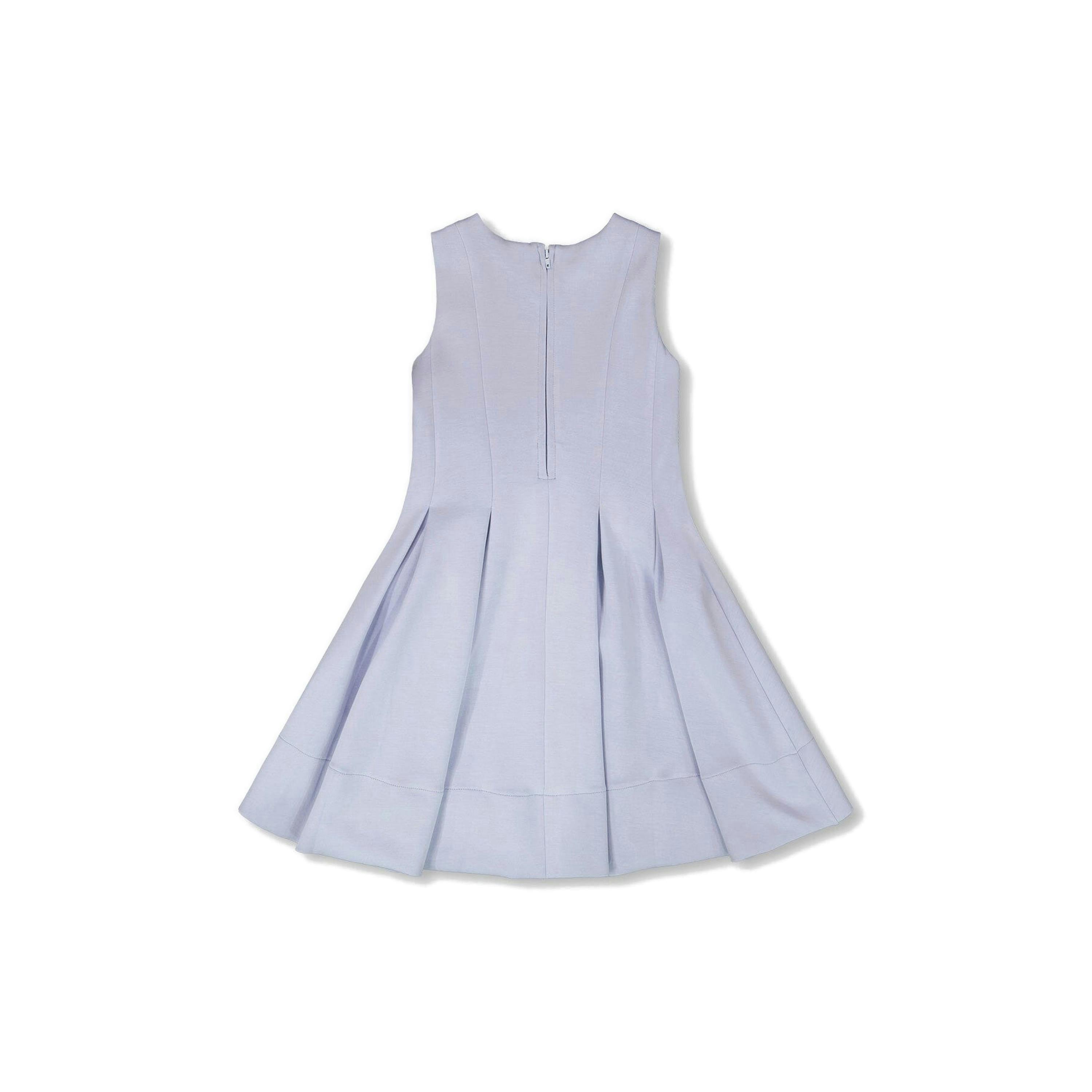 Sleeveless Neoprene Dress Lavender , view 3 of 4