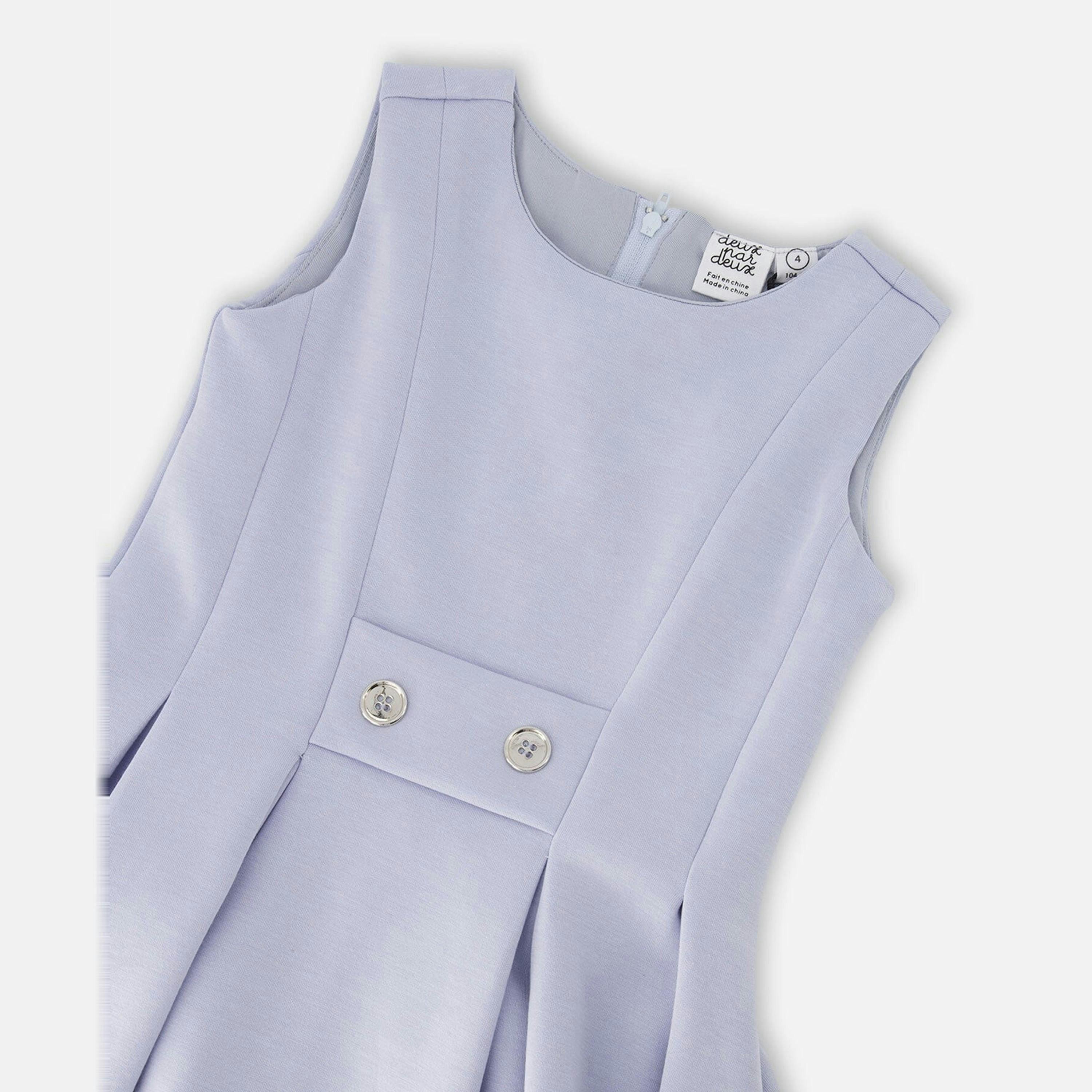 Sleeveless Neoprene Dress Lavender , view 4 of 4