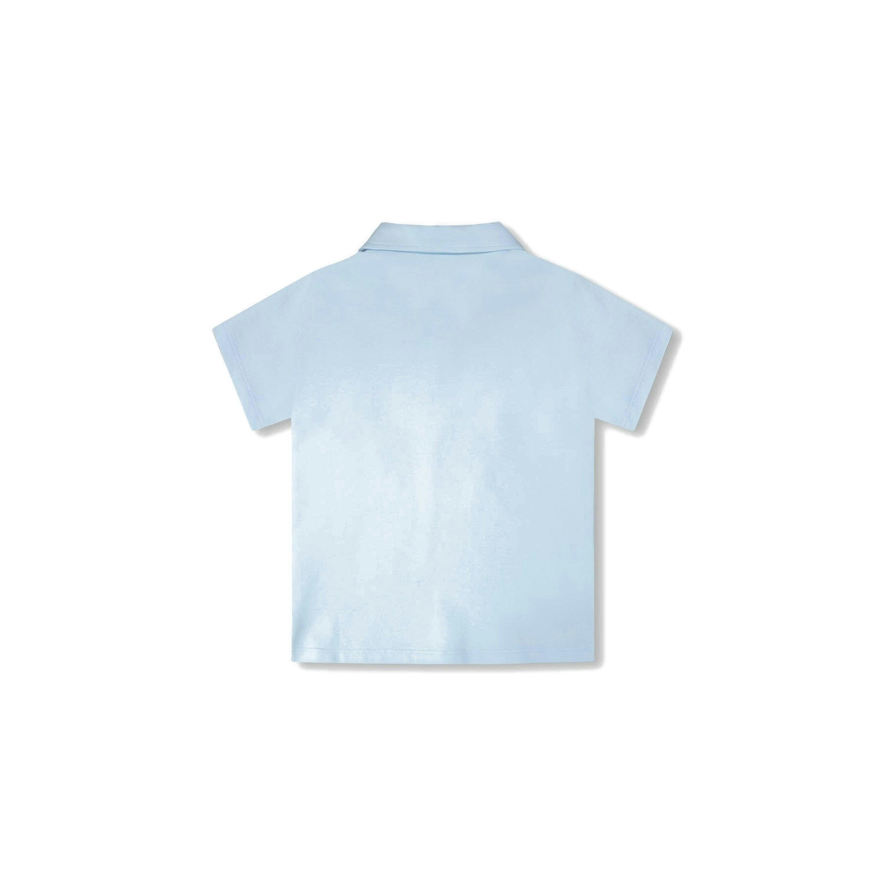 Polo T-Shirt Pale Blue , view 2 of 3