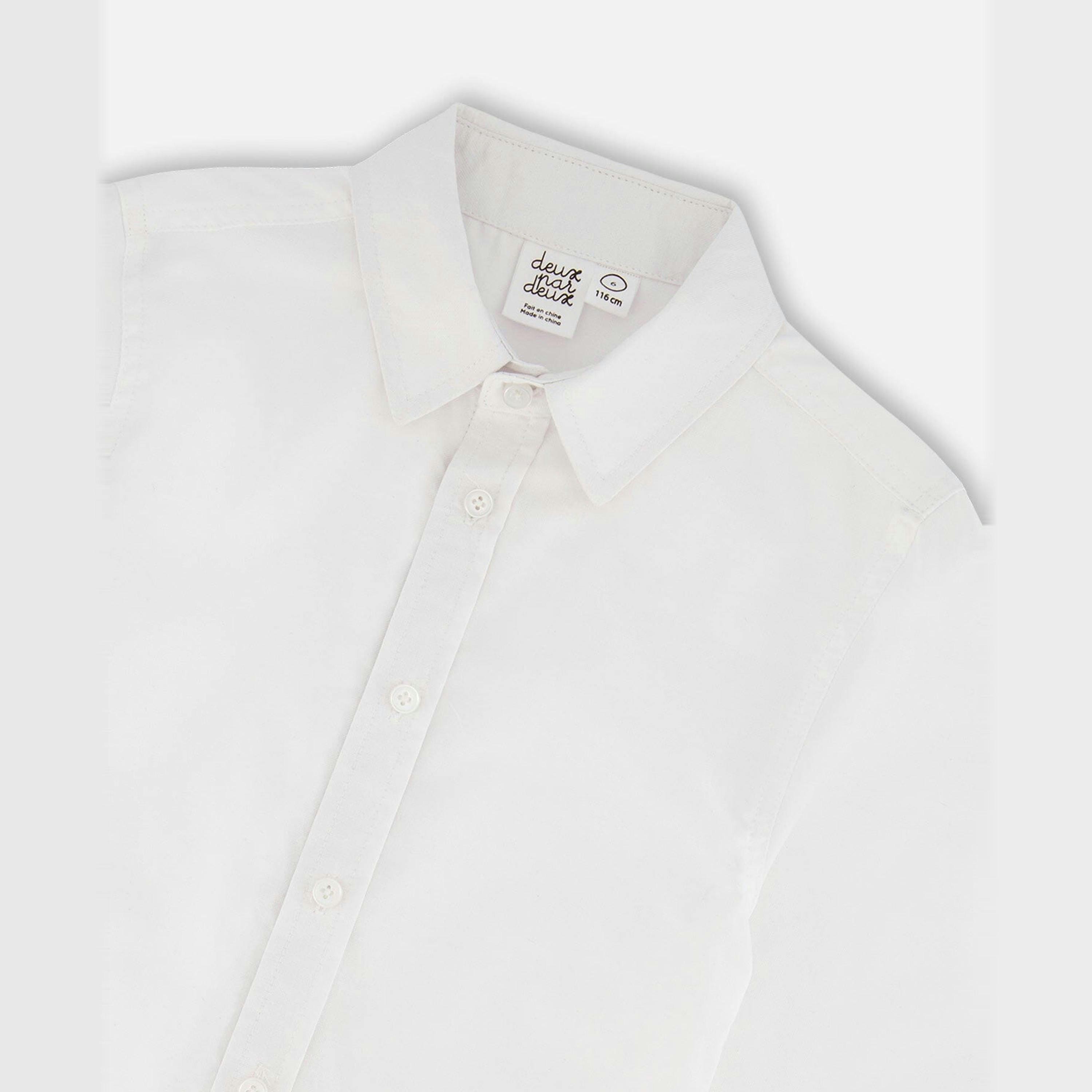 Button Down Long Sleeve Shirt White , view 4 of 4
