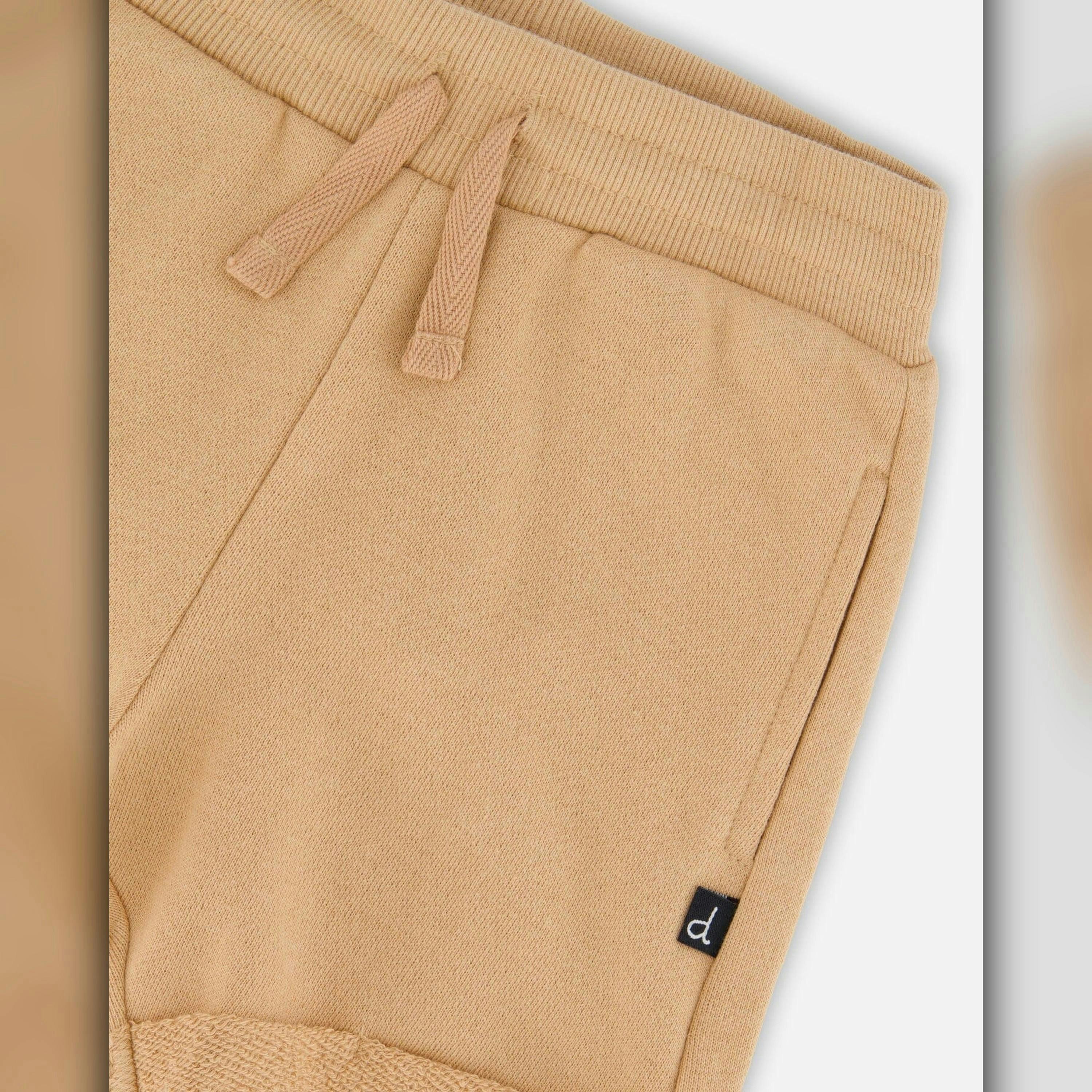 French Terry Shorts Beige , view 5 of 5