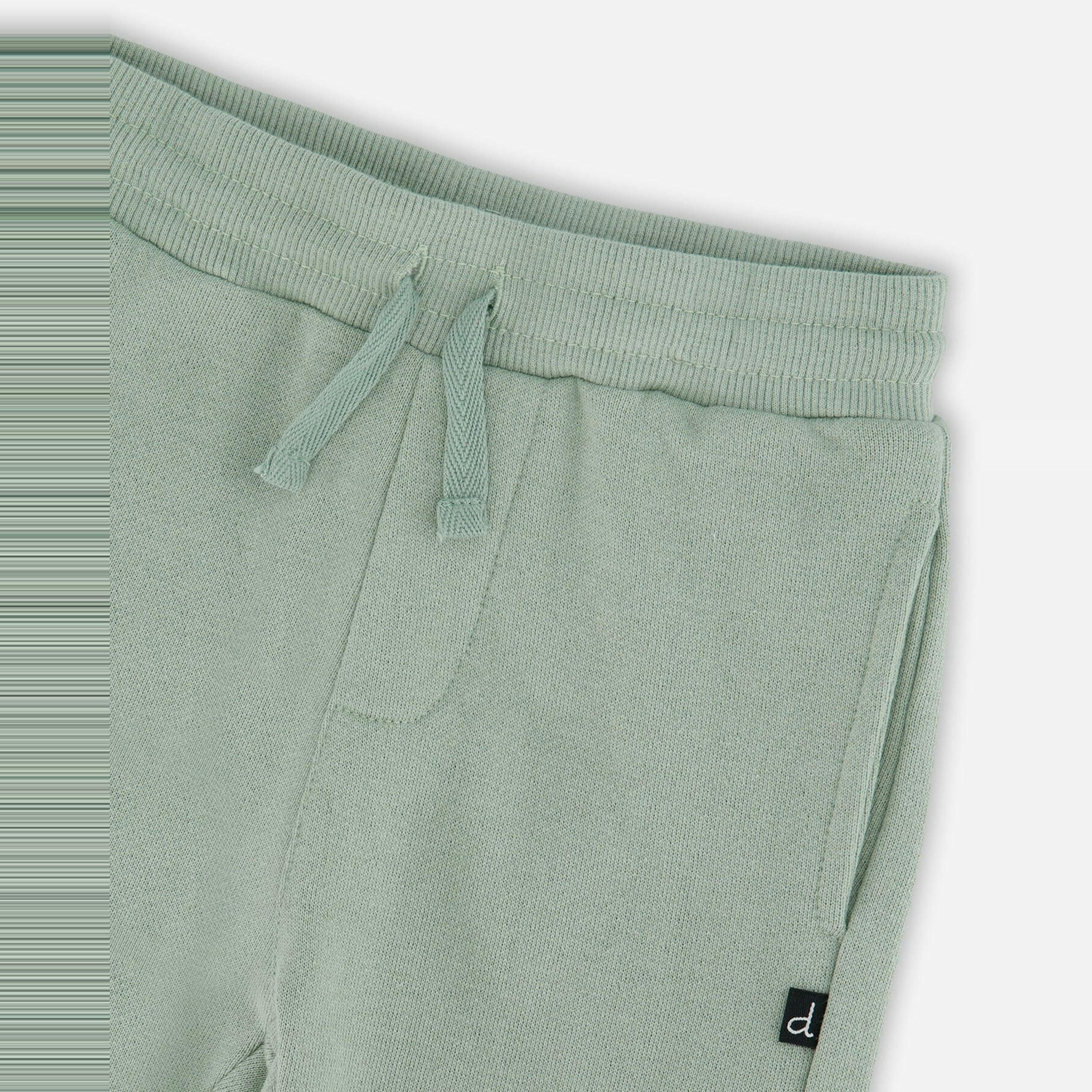 French Terry Sweatpants Mint Green , view 3 of 3